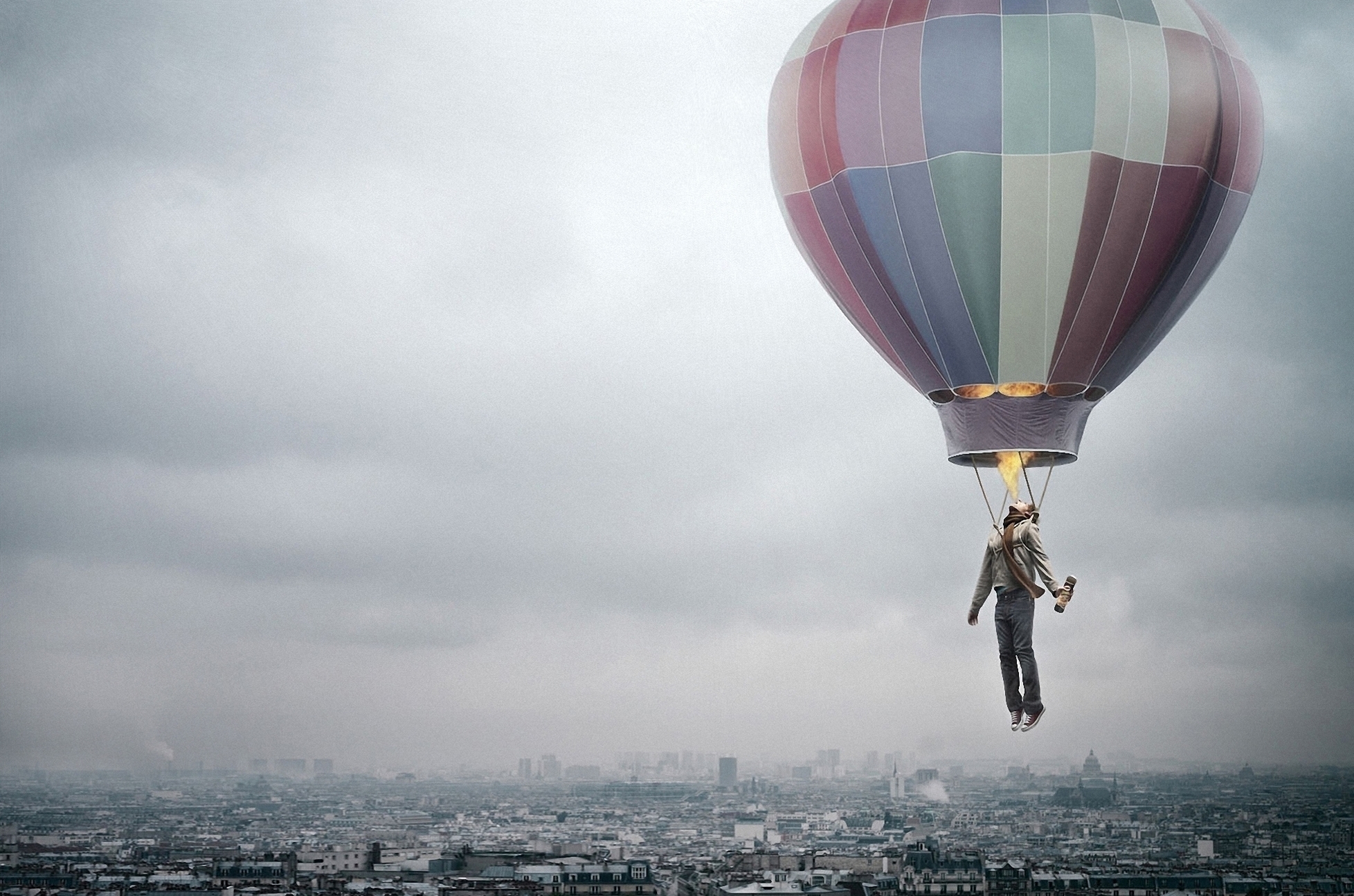 Laden Sie das Luftballons, Humor-Bild kostenlos auf Ihren PC-Desktop herunter