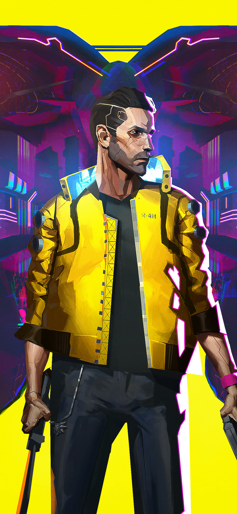 Mobile wallpaper: Video Game, Cyberpunk 2077, 1372474 download the picture  for free.