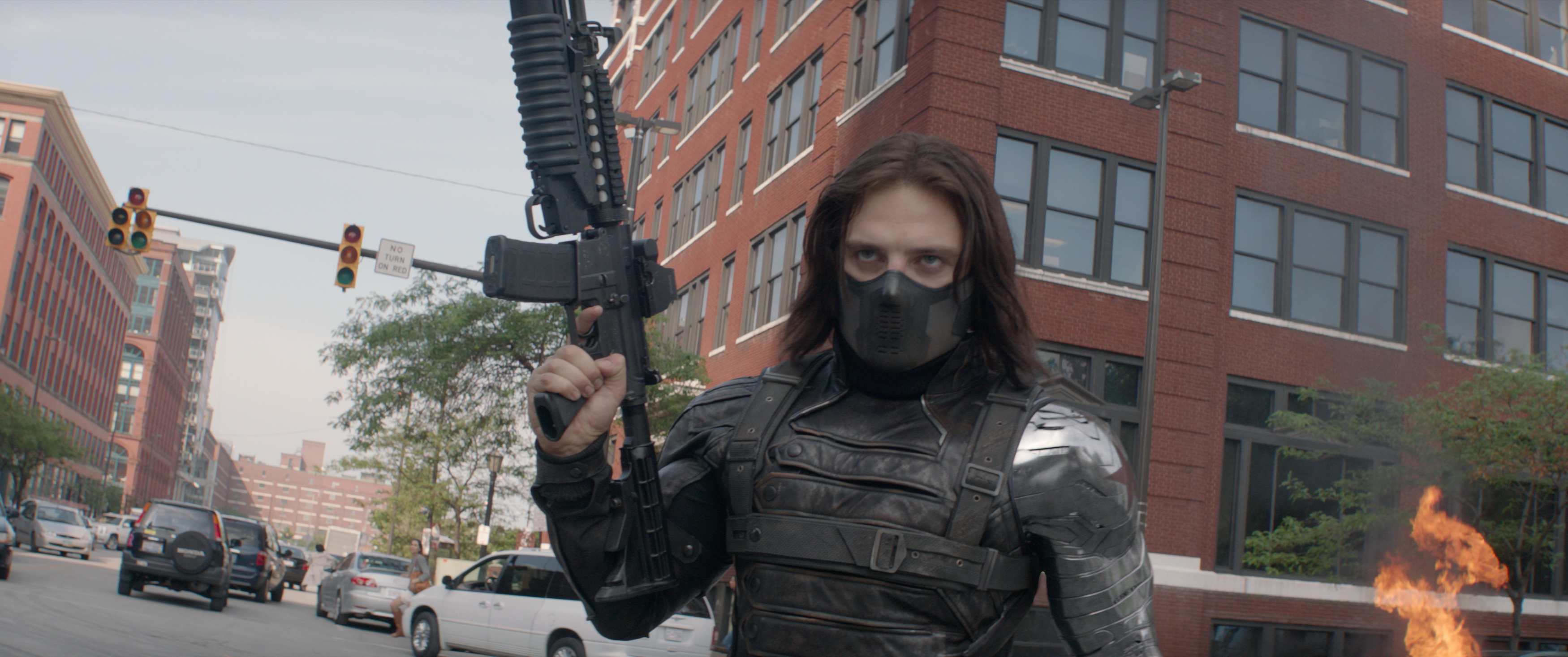 movie, captain america: the winter soldier, sebastian stan, winter soldier, captain america High Definition image