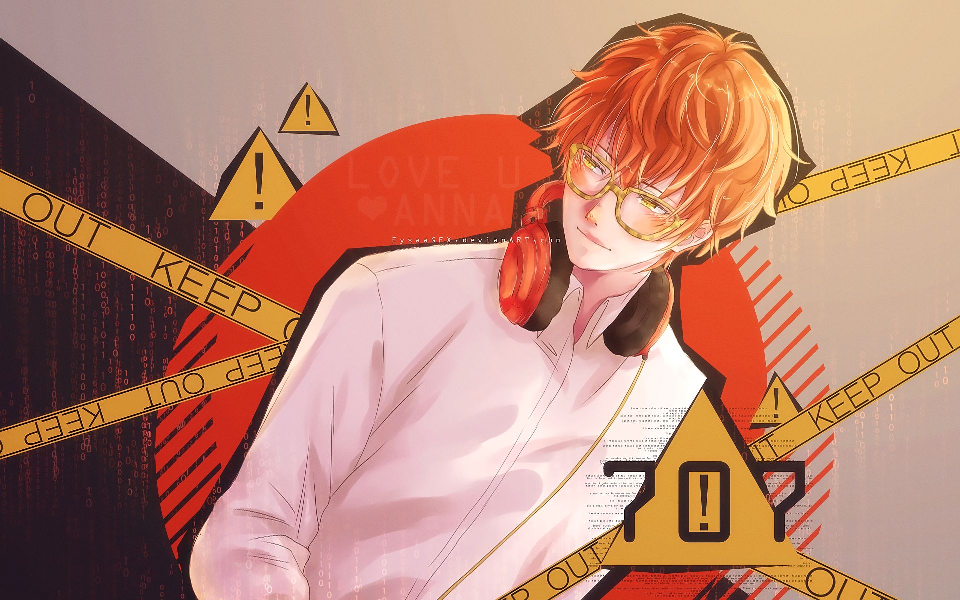 707 Theme, mystic messenger computer HD wallpaper | Pxfuel