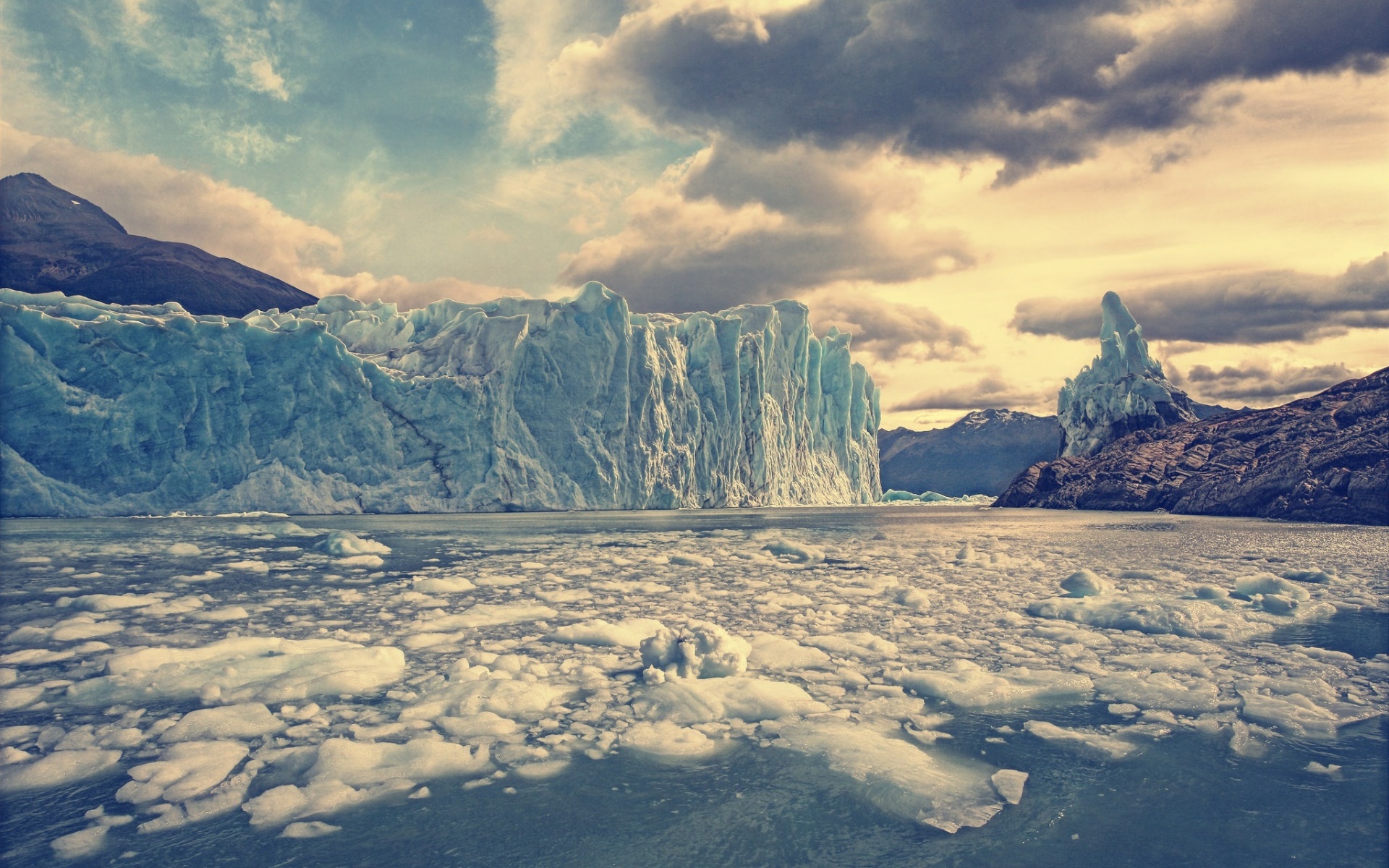 Laden Sie Perito Moreno Gletscher HD-Desktop-Hintergründe herunter