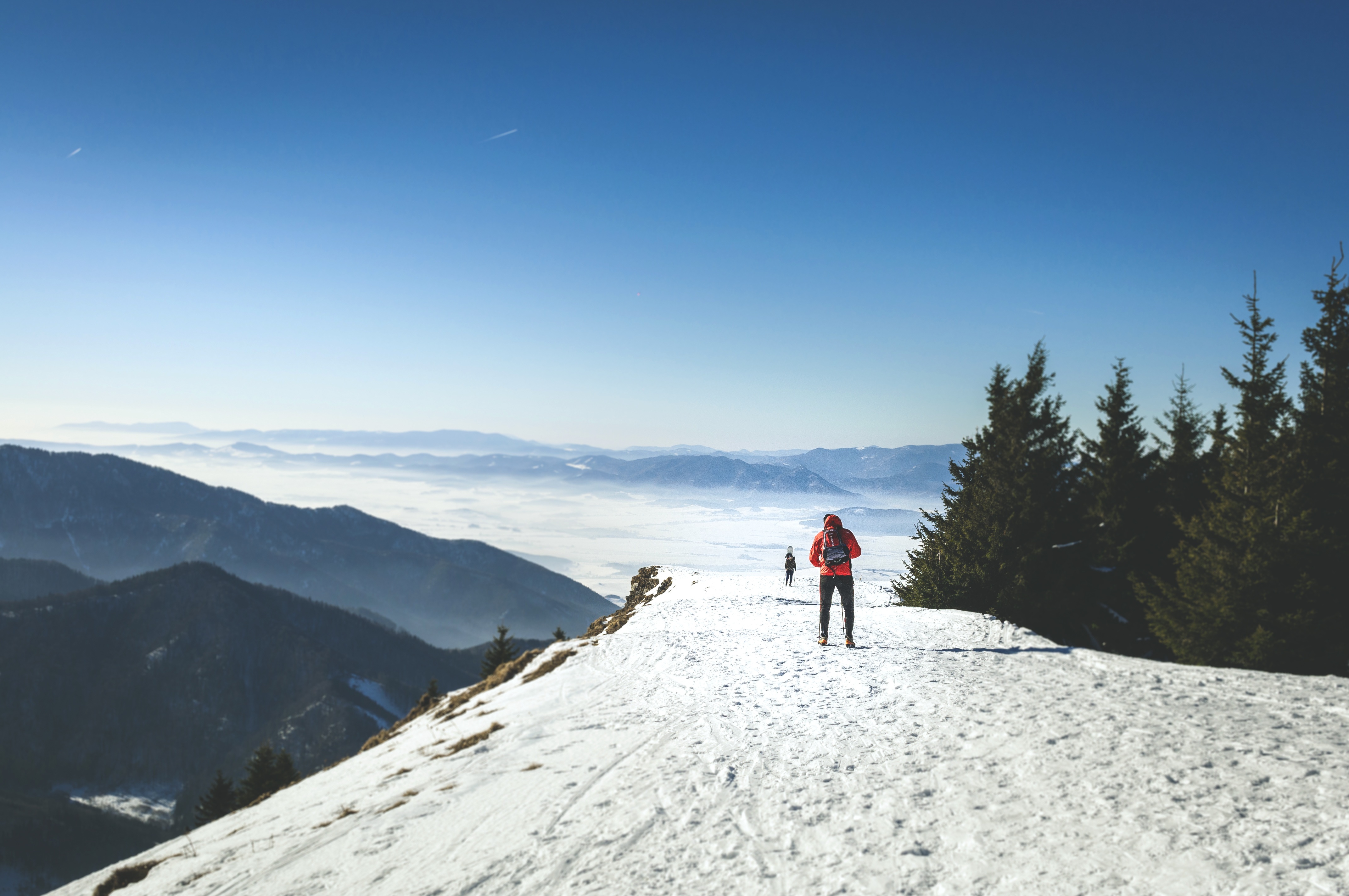 133528 Bild herunterladen sport, mountains, schnee, skifahrer - Hintergrundbilder und Bildschirmschoner kostenlos