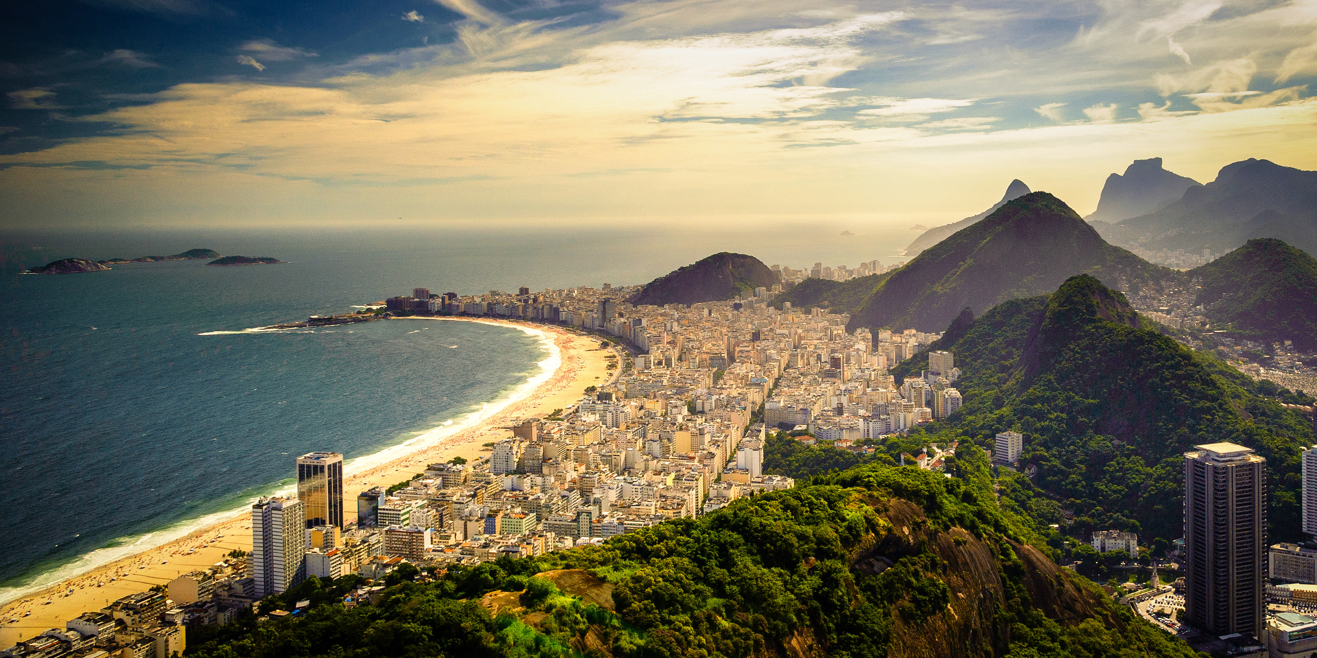 Download Mesmerizing Night View of Rio de Janeiro South America Wallpaper   Wallpaperscom