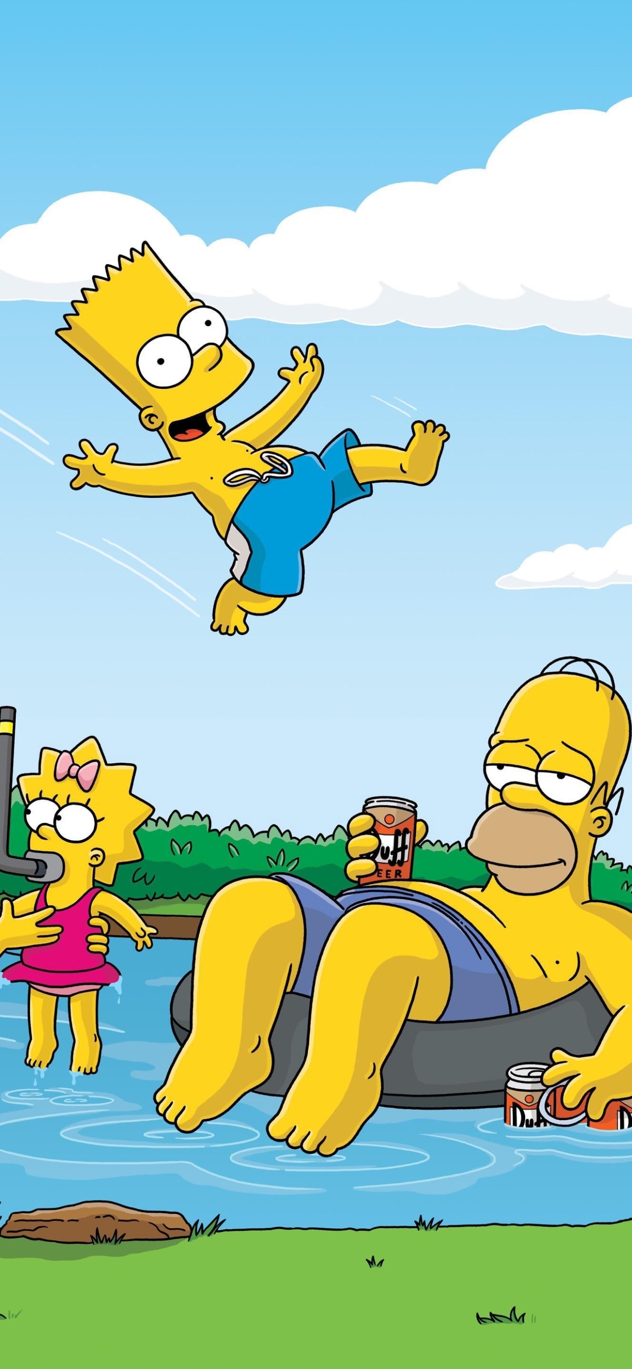 Free: Bart Simpson Homer Simpson Lisa Simpson Supreme Image - bart