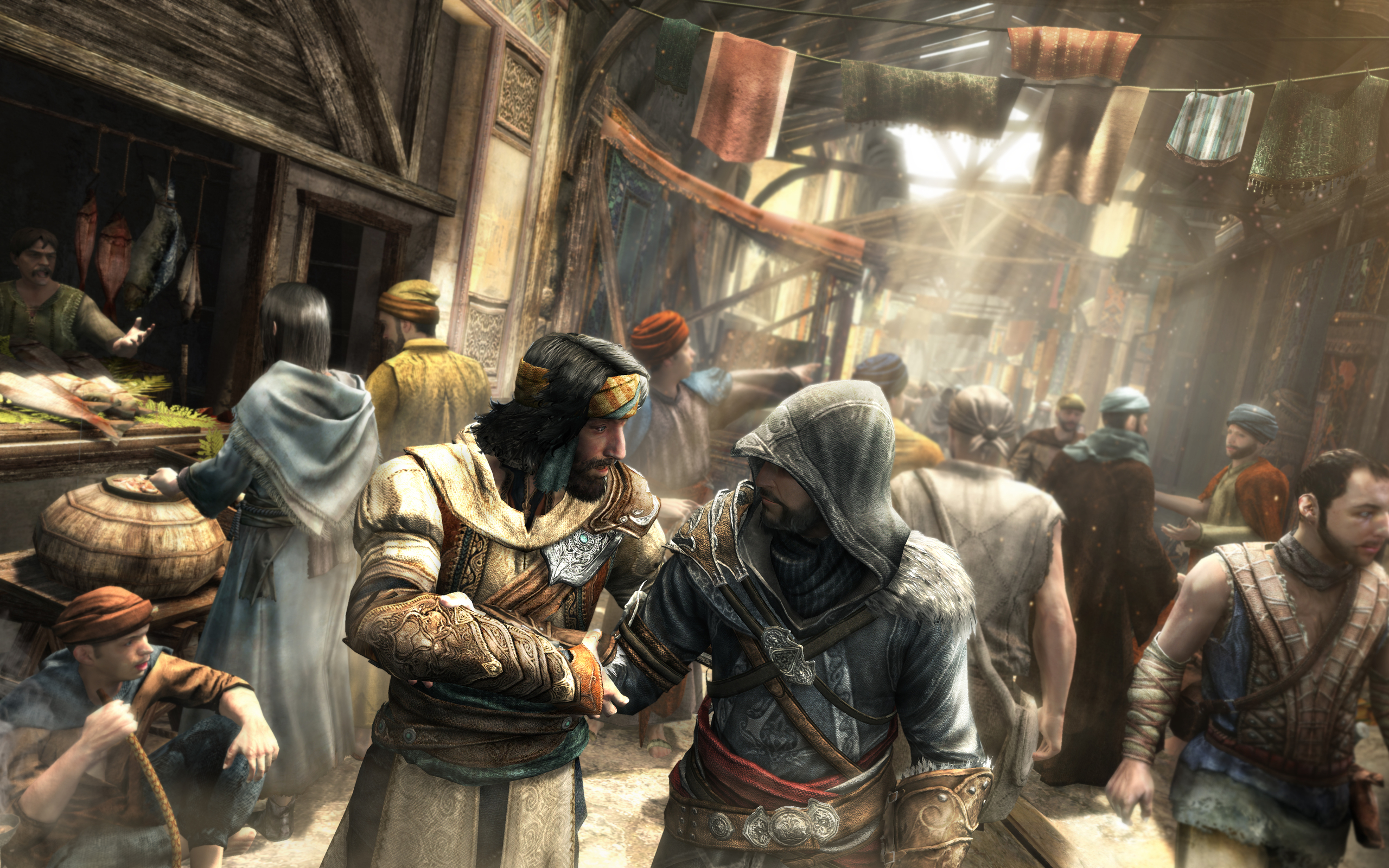 video game, assassin's creed: revelations, constantinople, ezio (assassin's creed), street, assassin's creed