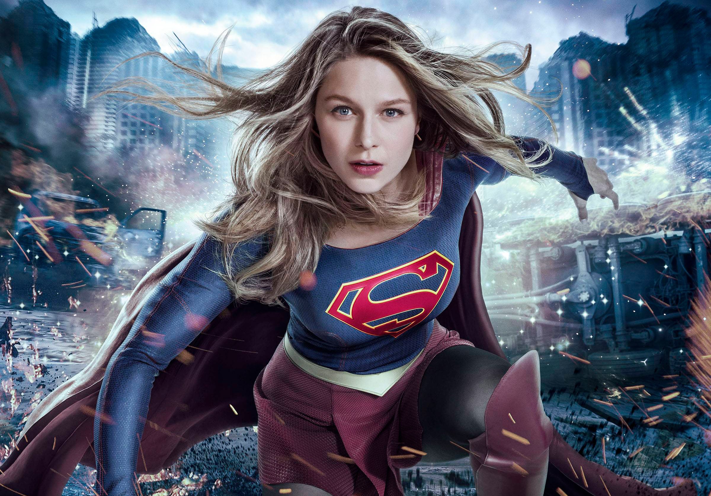 HD wallpaper supergirl, melissa benoist, superman, tv show