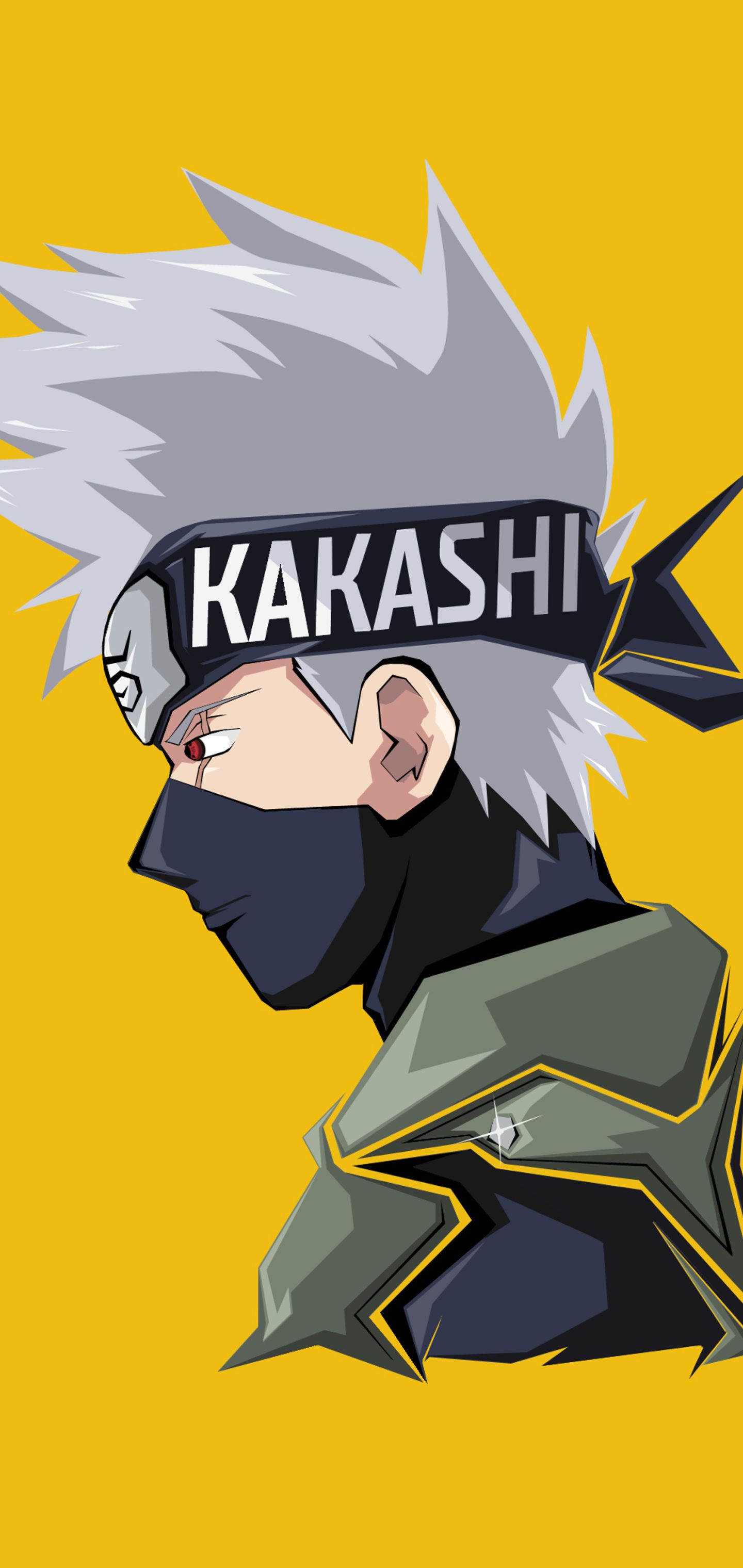 KAKASHI WITHOUT MASK, naruto, anime, kakashi, sensei, HD phone wallpaper