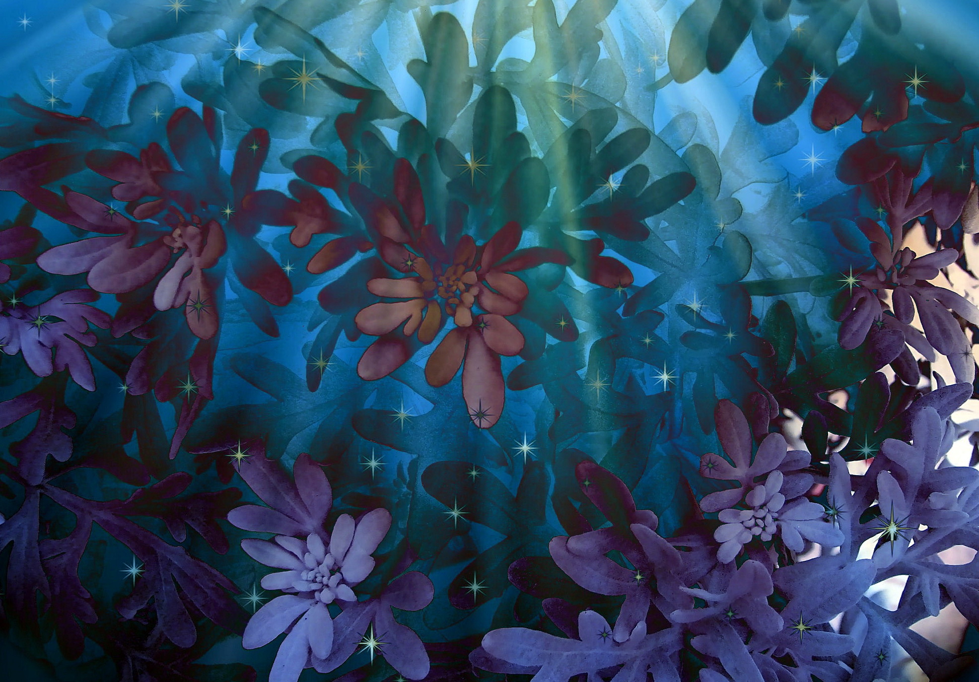 156202 免費下載壁紙 抽象, 花卉, 紫丁香, 模式, 蓝色, 蓝色的, 丁香 屏保和圖片