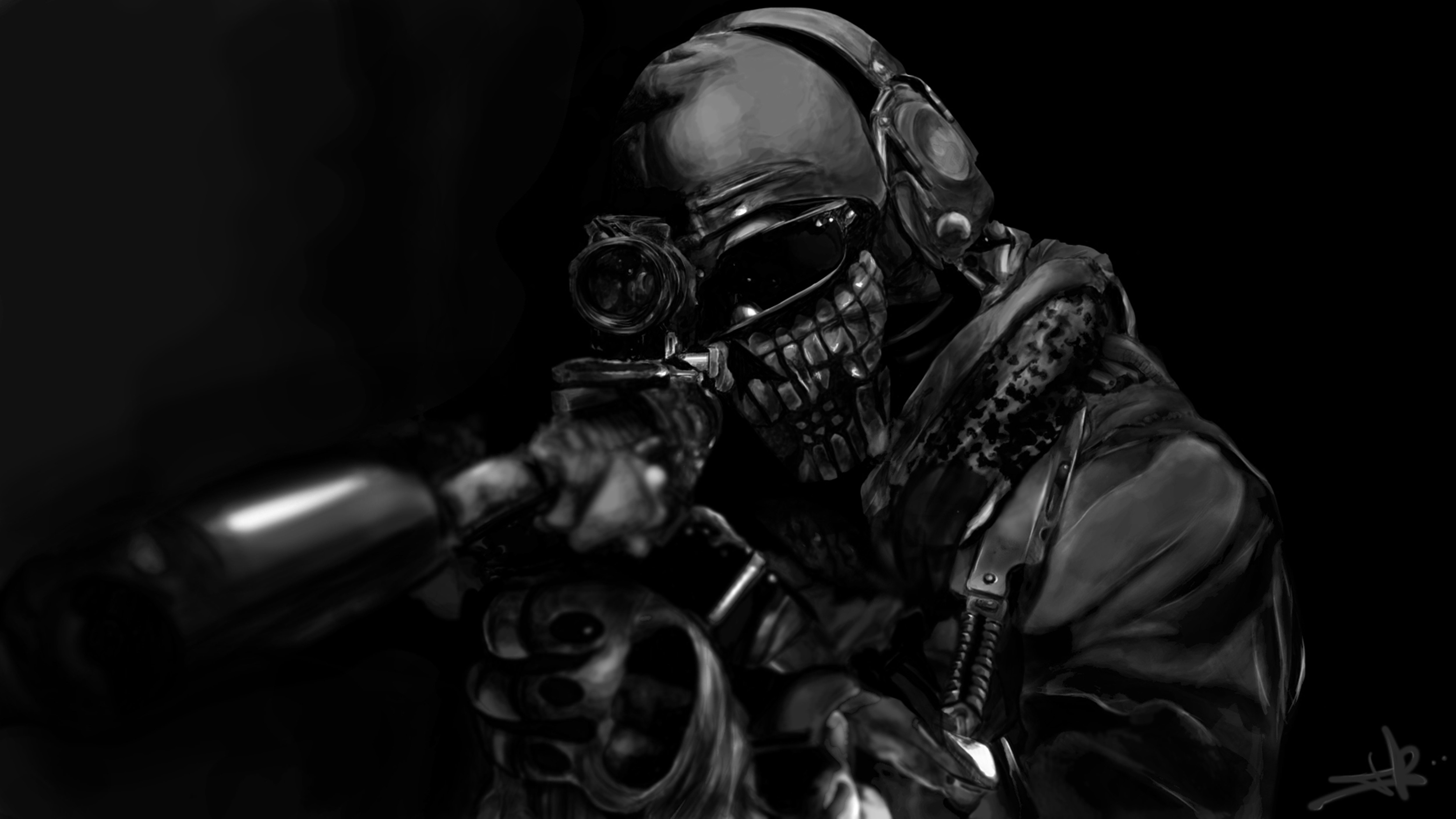 call of duty, call of duty: ghosts, video game phone background