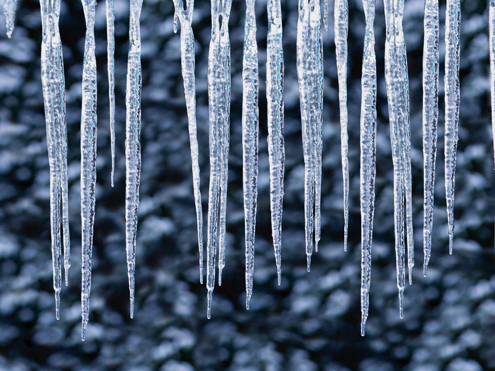 ice, macro, frost, acute, sharp, icicles Aesthetic wallpaper