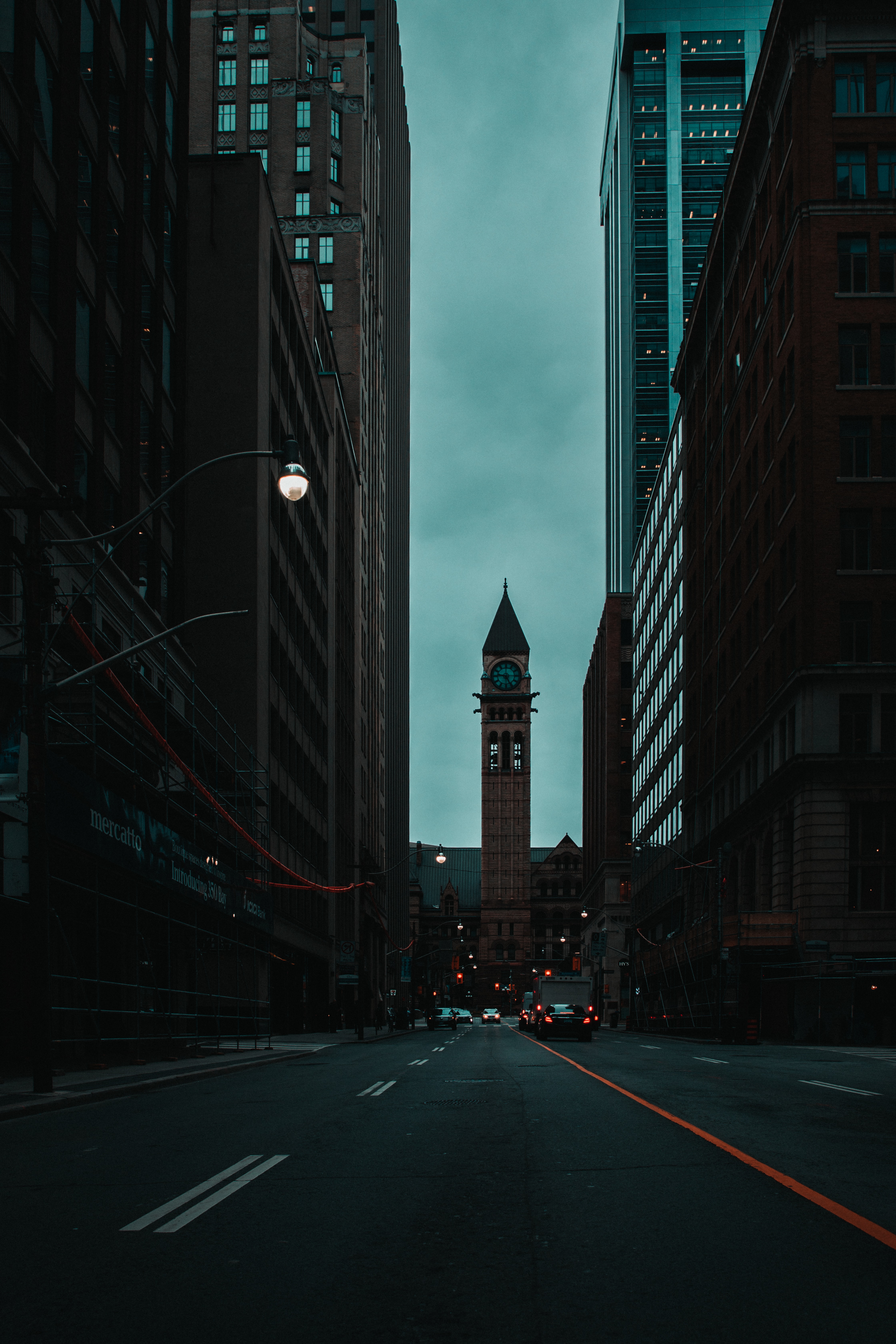 cities, city, road, tower, chapel Aesthetic wallpaper