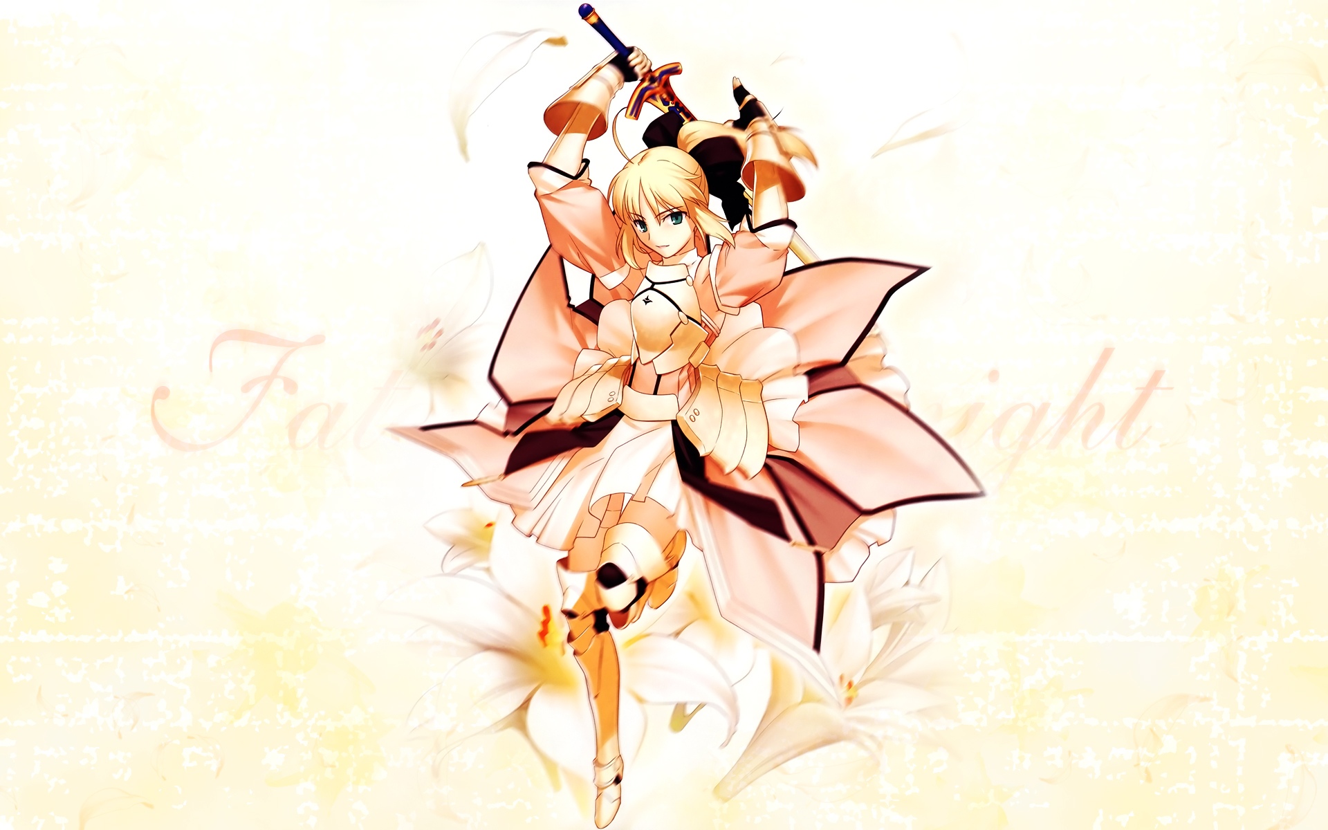 vertical wallpaper anime, fate/stay night, saber lily, fate series