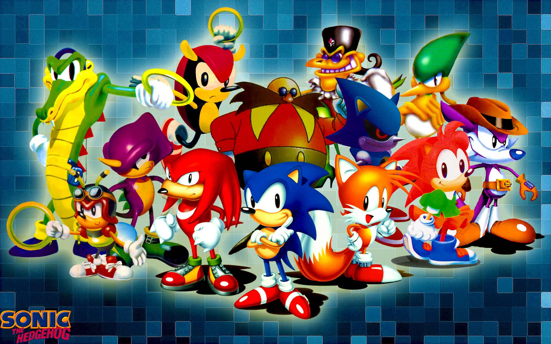 Герои игры Sonic the Hedgehog