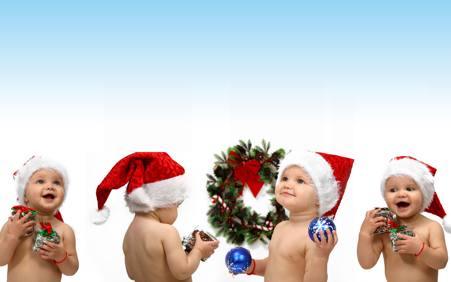 Download mobile wallpaper New Year, Holidays, Christmas Xmas, Children for free.