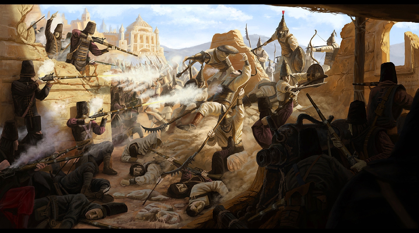 Warhammer Fantasy Battles Осада города