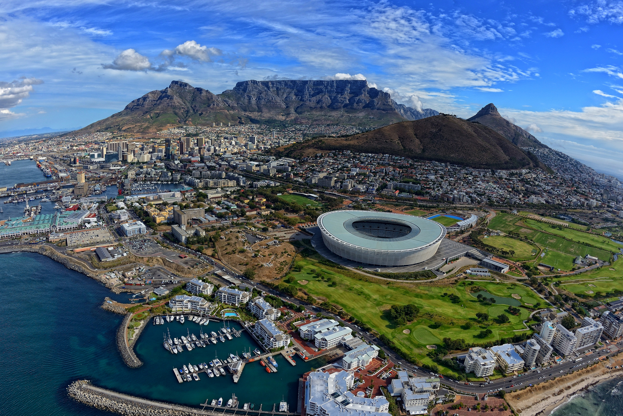 Популярные заставки и фоны Кейптаун на компьютер