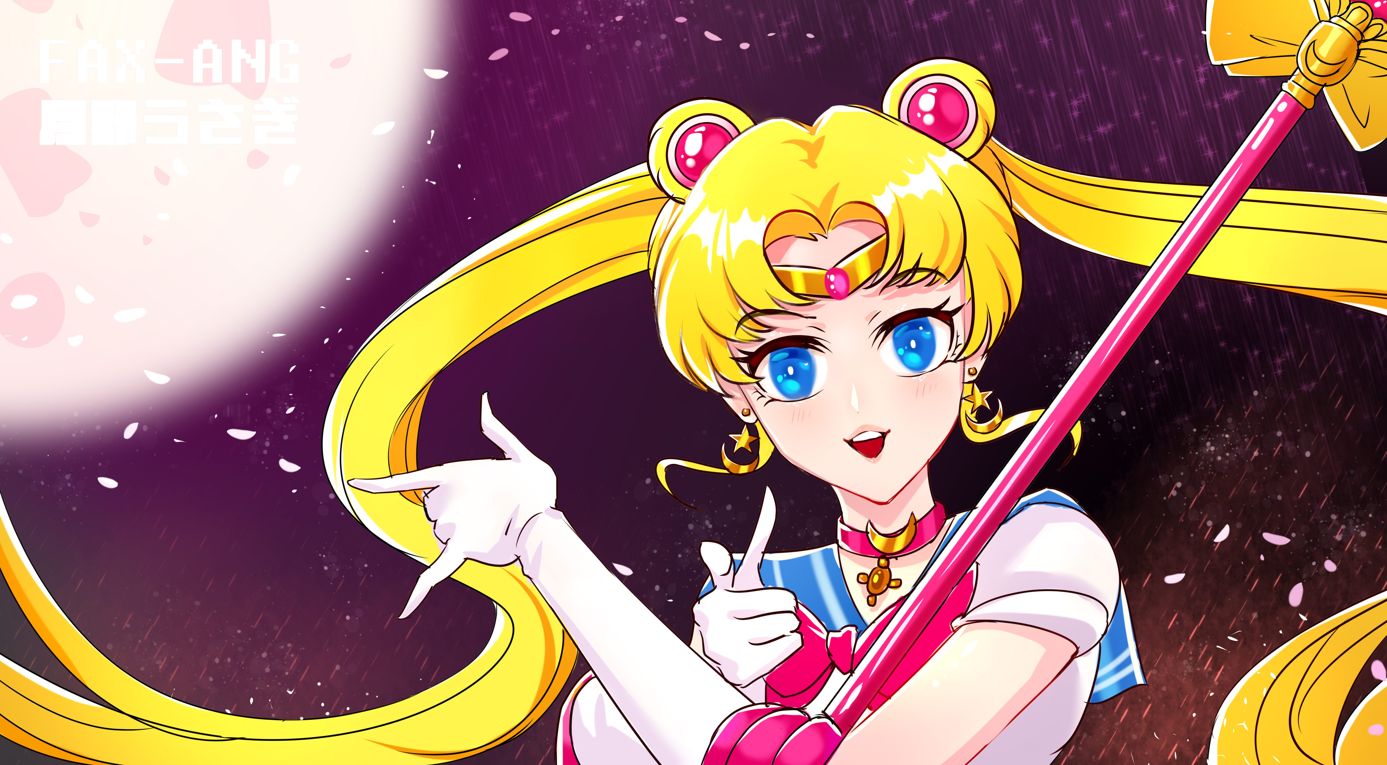 Sailor Moon обои 4k