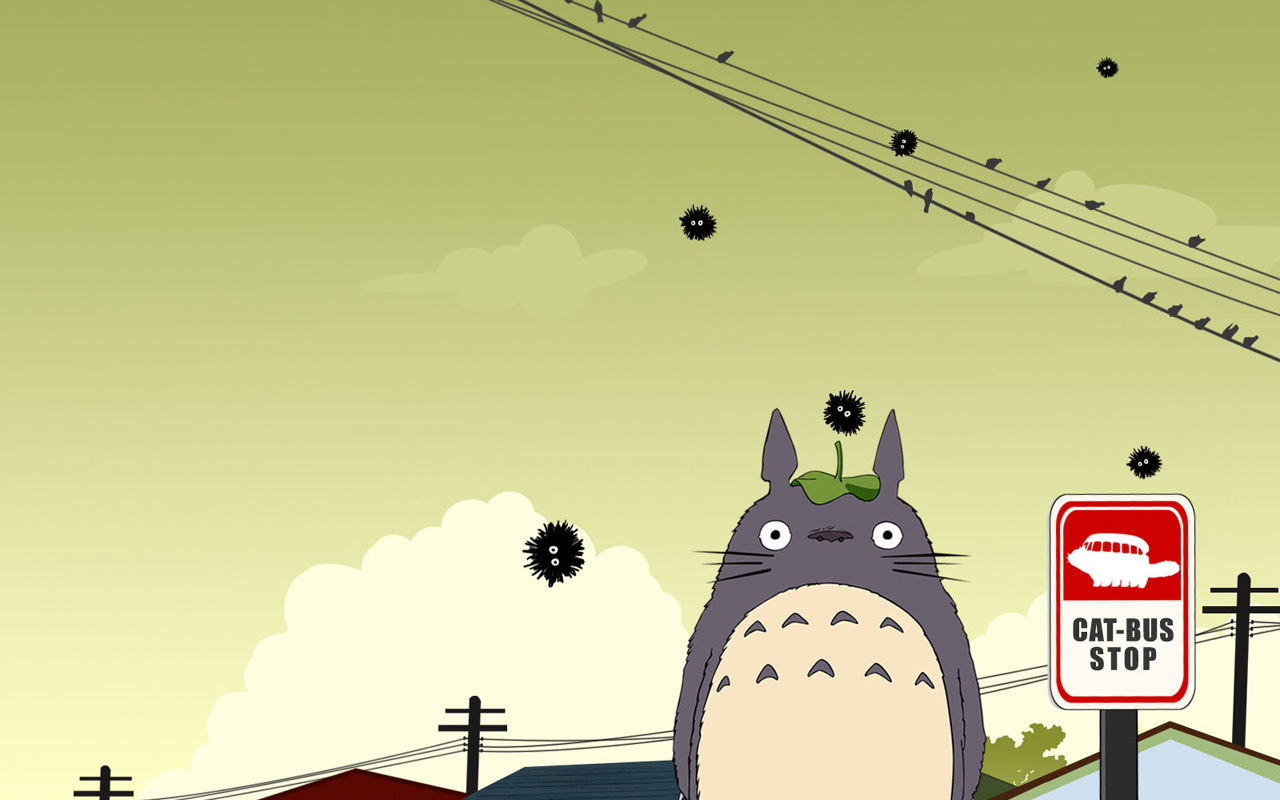 Die besten Mein Nachbar Totoro-Hintergründe für den Telefonbildschirm