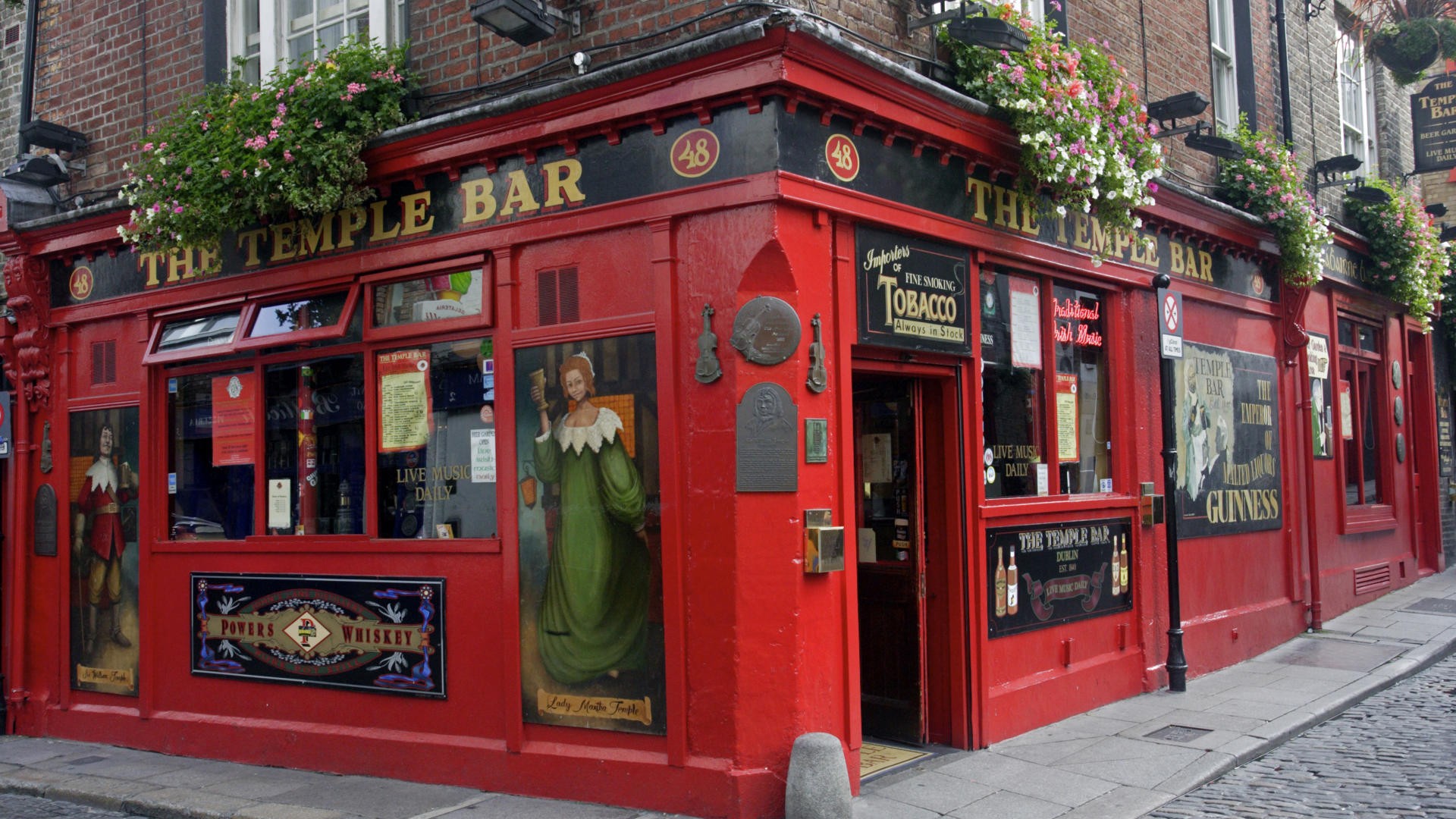 ireland, man made, building, dublin, pub, temple bar wallpapers for tablet