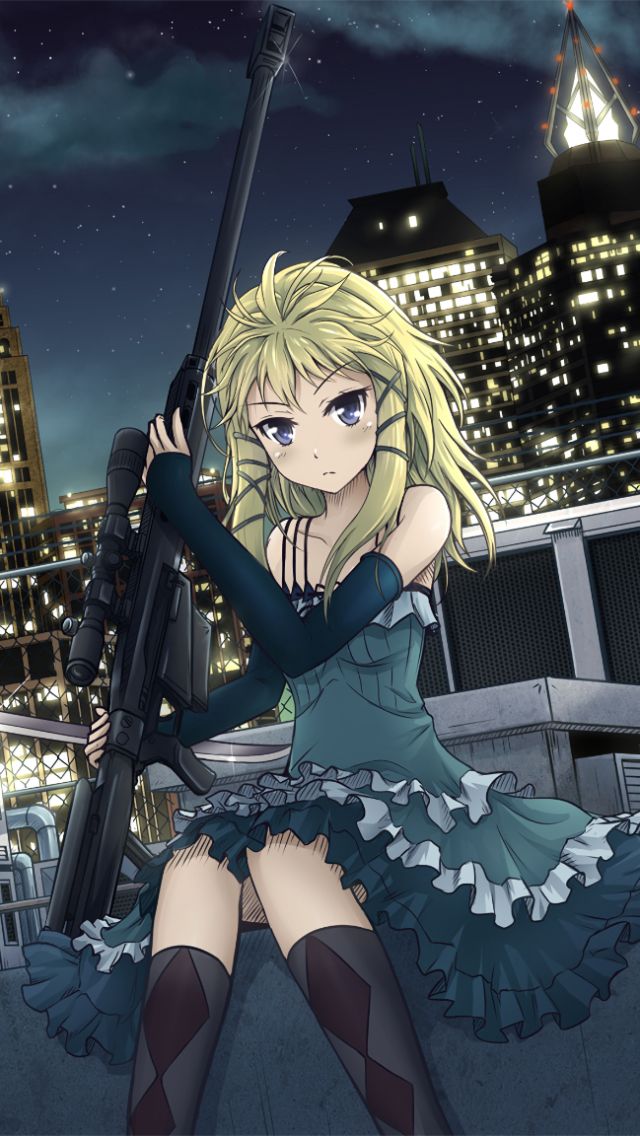 Anime Black Bullet HD Wallpaper