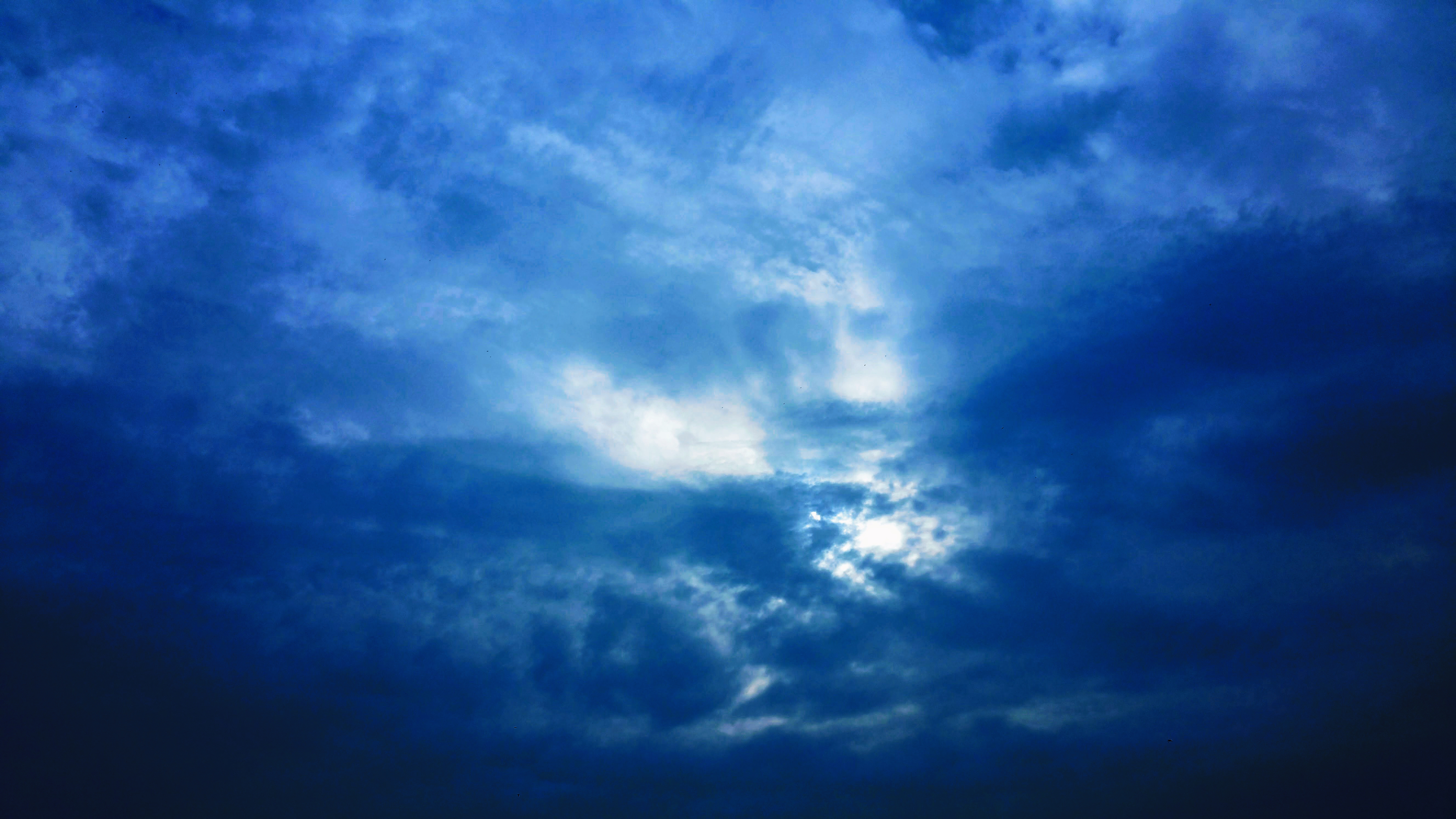 154011 Hintergrundbild herunterladen natur, sky, clouds, hauptsächlich bewölkt, bedeckt - Bildschirmschoner und Bilder kostenlos