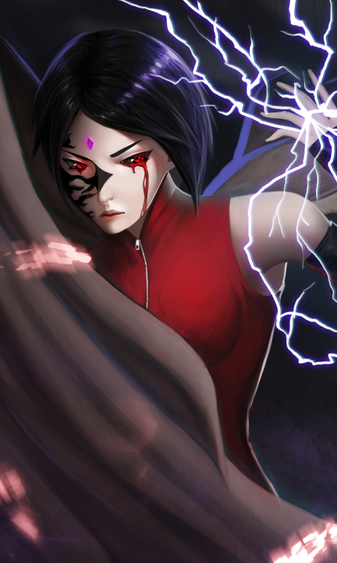 Teen Sarada Uchiha (fan art)