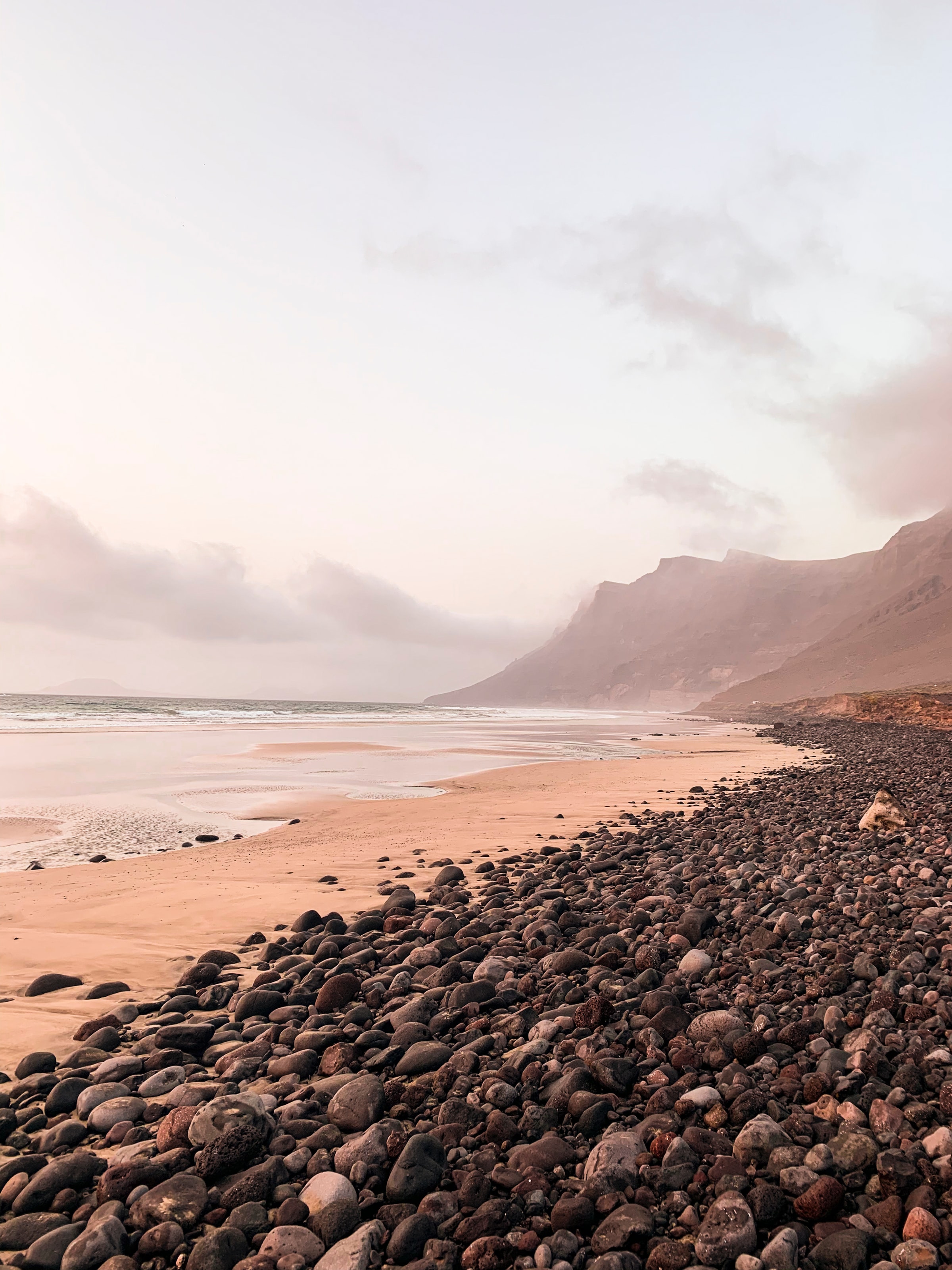 sea, nature, pebble, rocks, coast HD for desktop 1080p