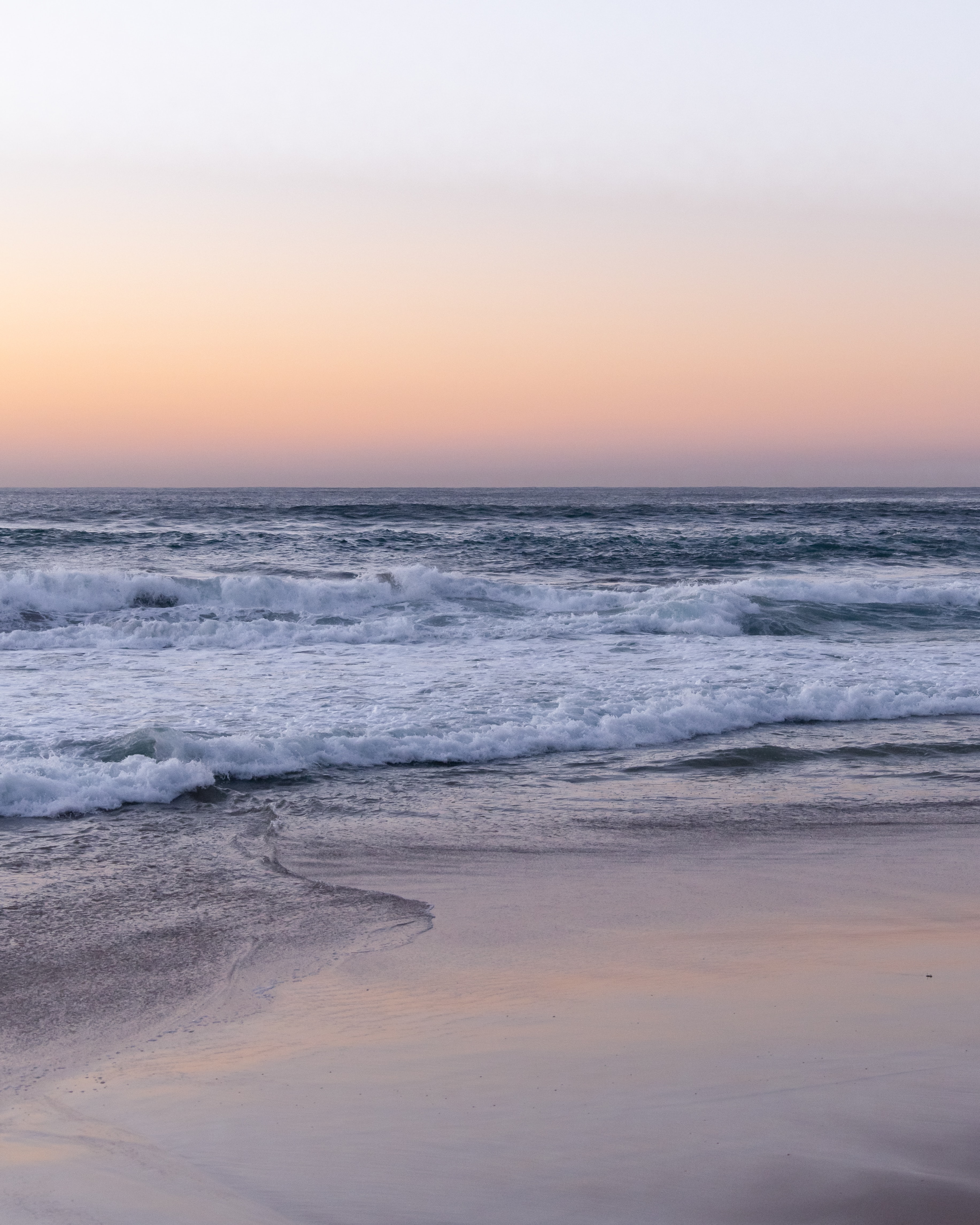 105296 Hintergrundbild herunterladen natur, strand, sea, waves, küste, abend - Bildschirmschoner und Bilder kostenlos