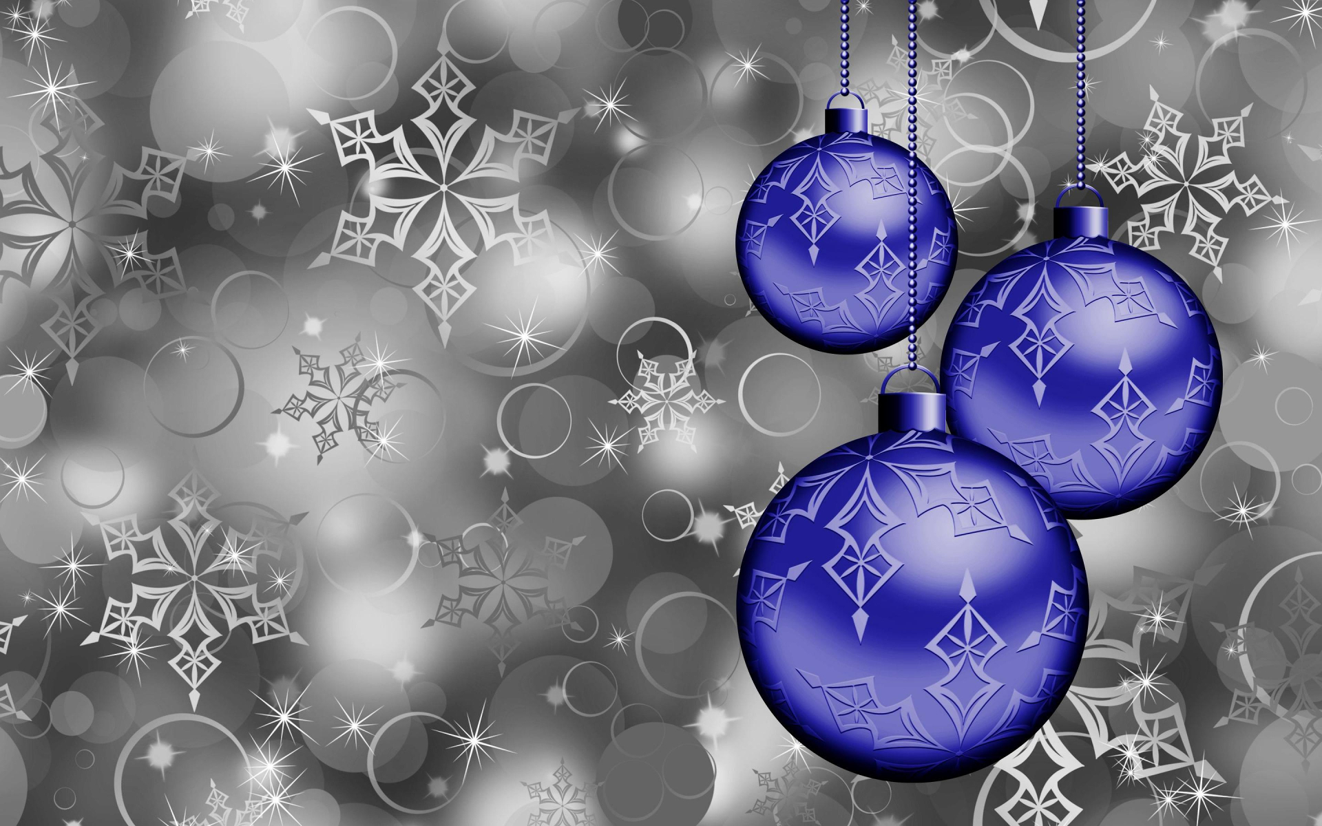 801326 Bild herunterladen feiertage, weihnachten, blau, weihnachtsschmuck, silber, schnee, funkelt - Hintergrundbilder und Bildschirmschoner kostenlos