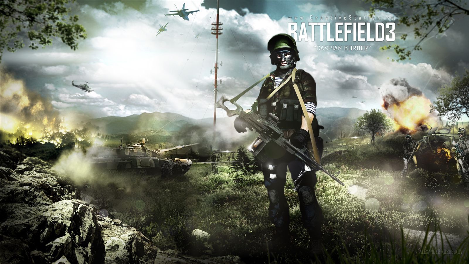 Скачати мобільні шпалери Battlefield, Ігри безкоштовно.