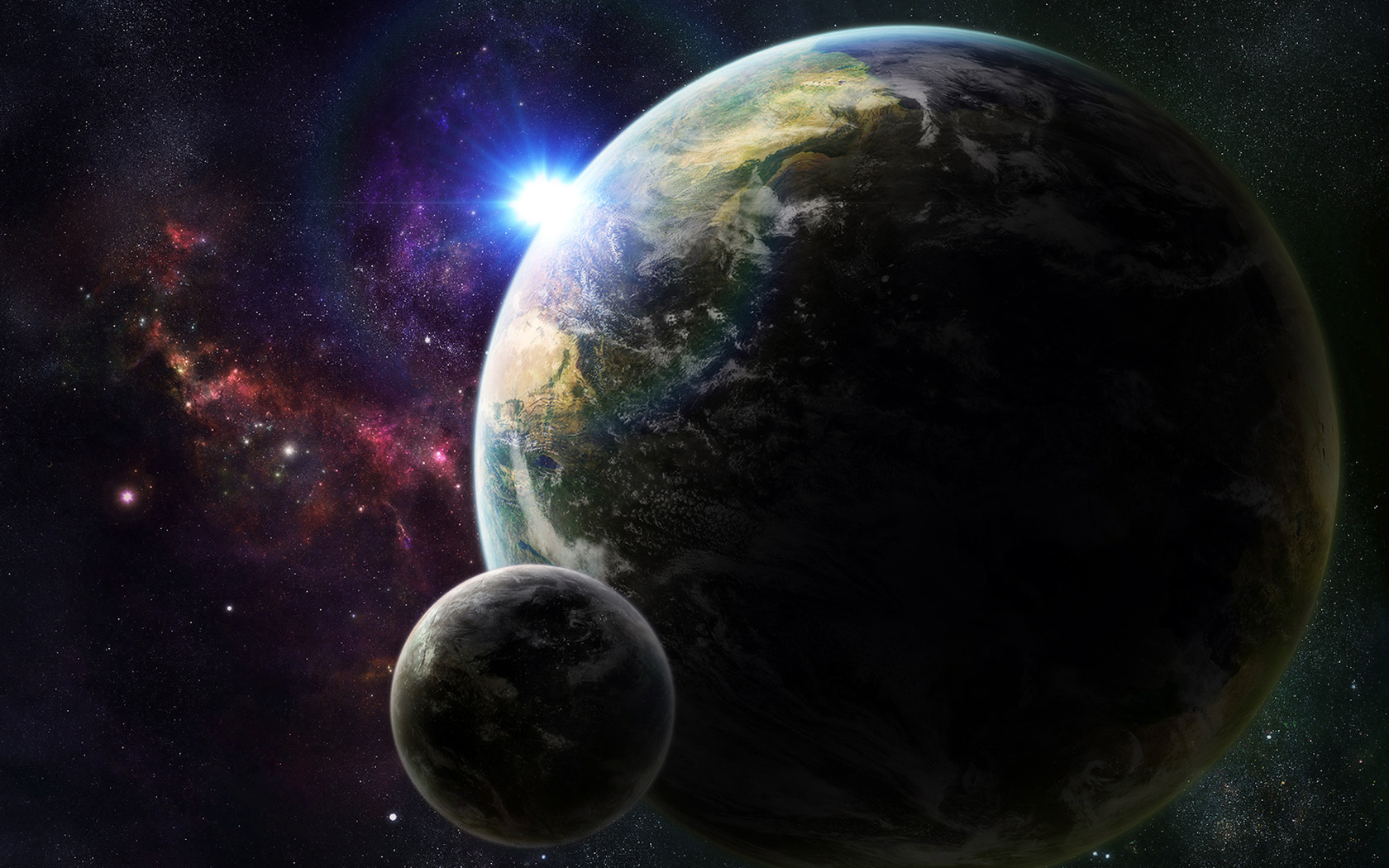 sci fi, planets 2160p
