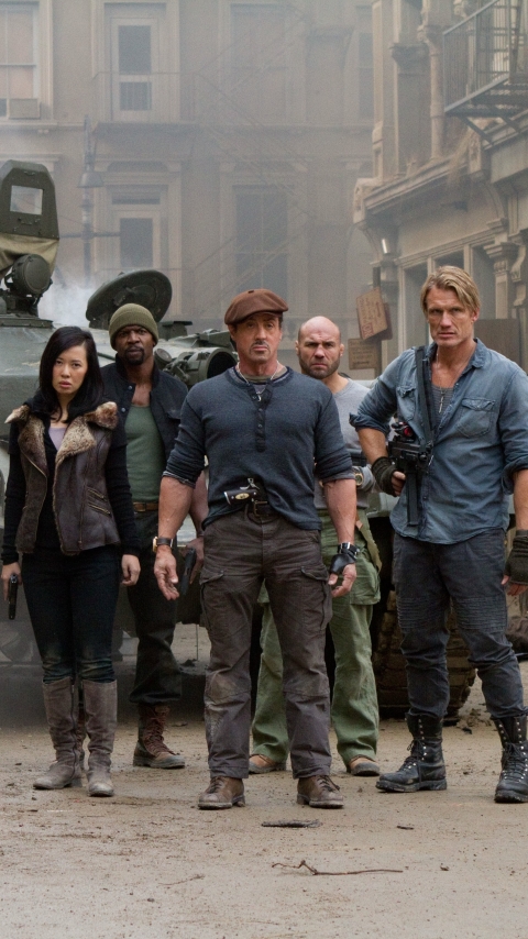 movie, the expendables 2, randy couture, sylvester stallone, dolph lundgren, terry crews, hale caesar, barney ross, gunnar jensen, toll road, nan yu, maggie (the expendables), the expendables Free Stock Photo