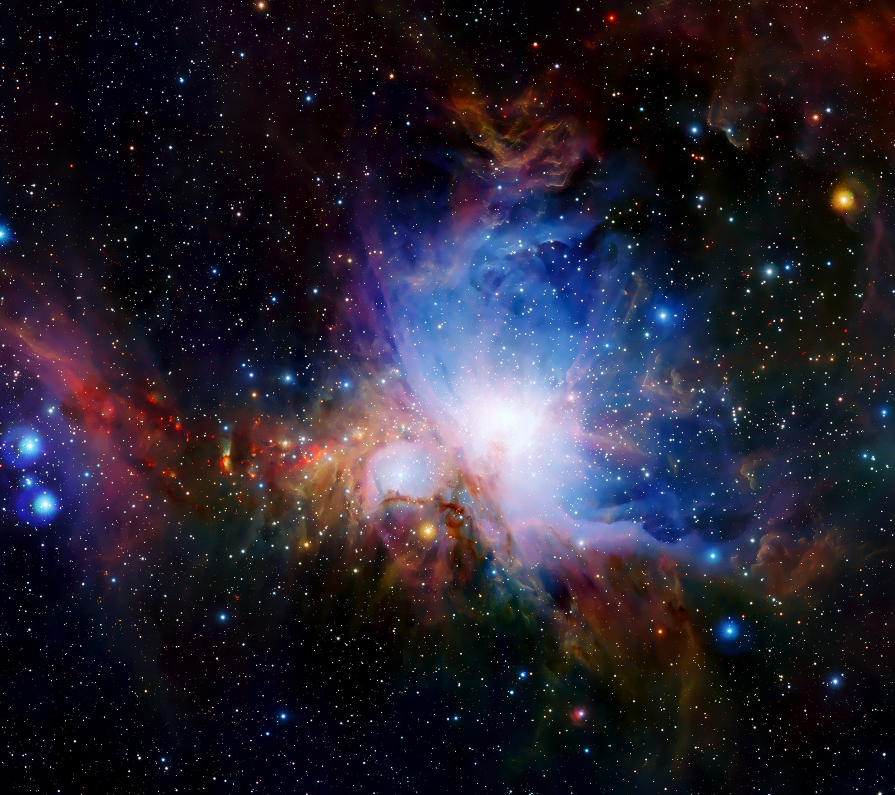 stars, sci fi, nebula, orion nebula, space