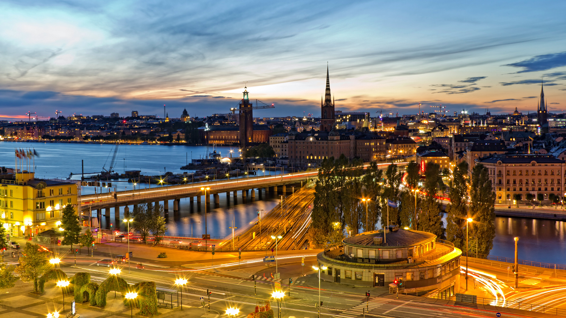 Download mobile wallpaper Stockholm, Sweden, Cities, Man Made for free.