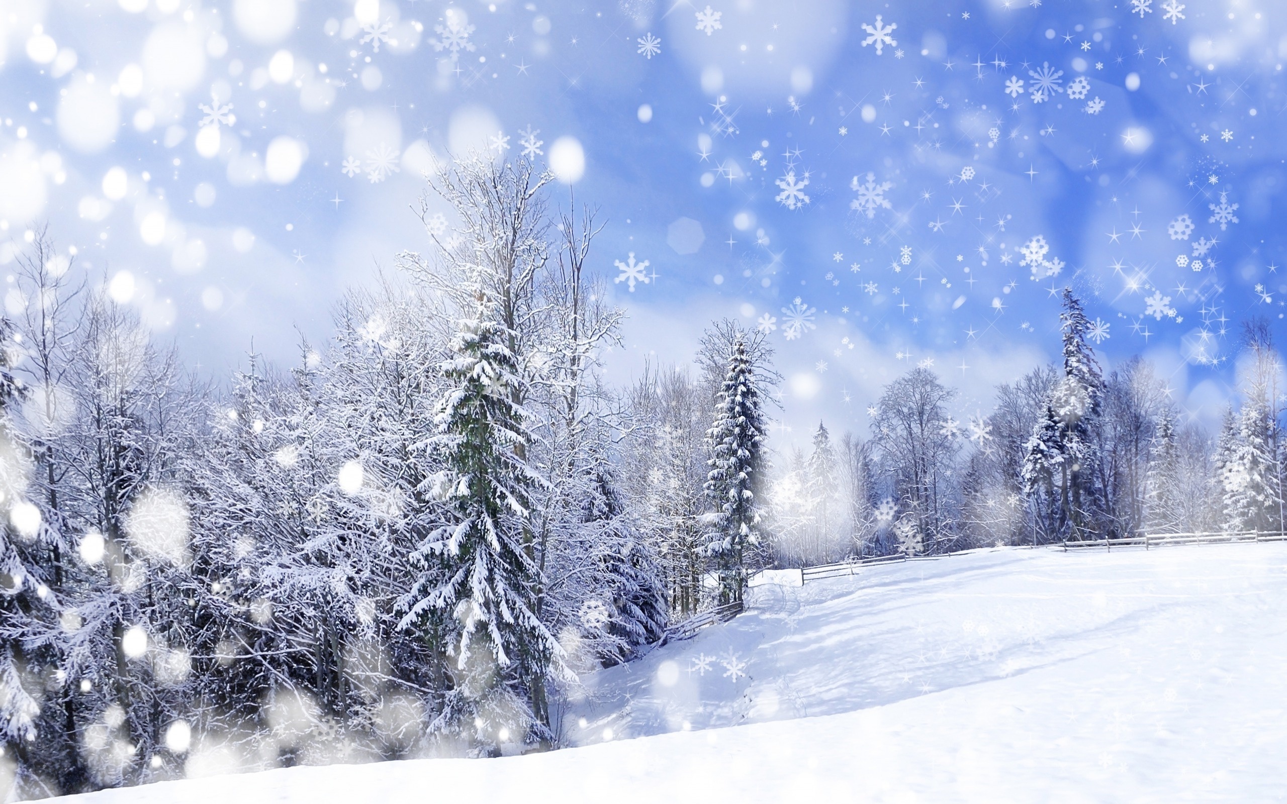 30779 Hintergrundbild herunterladen hintergrund, landschaft, winter, schnee, blau - Bildschirmschoner und Bilder kostenlos