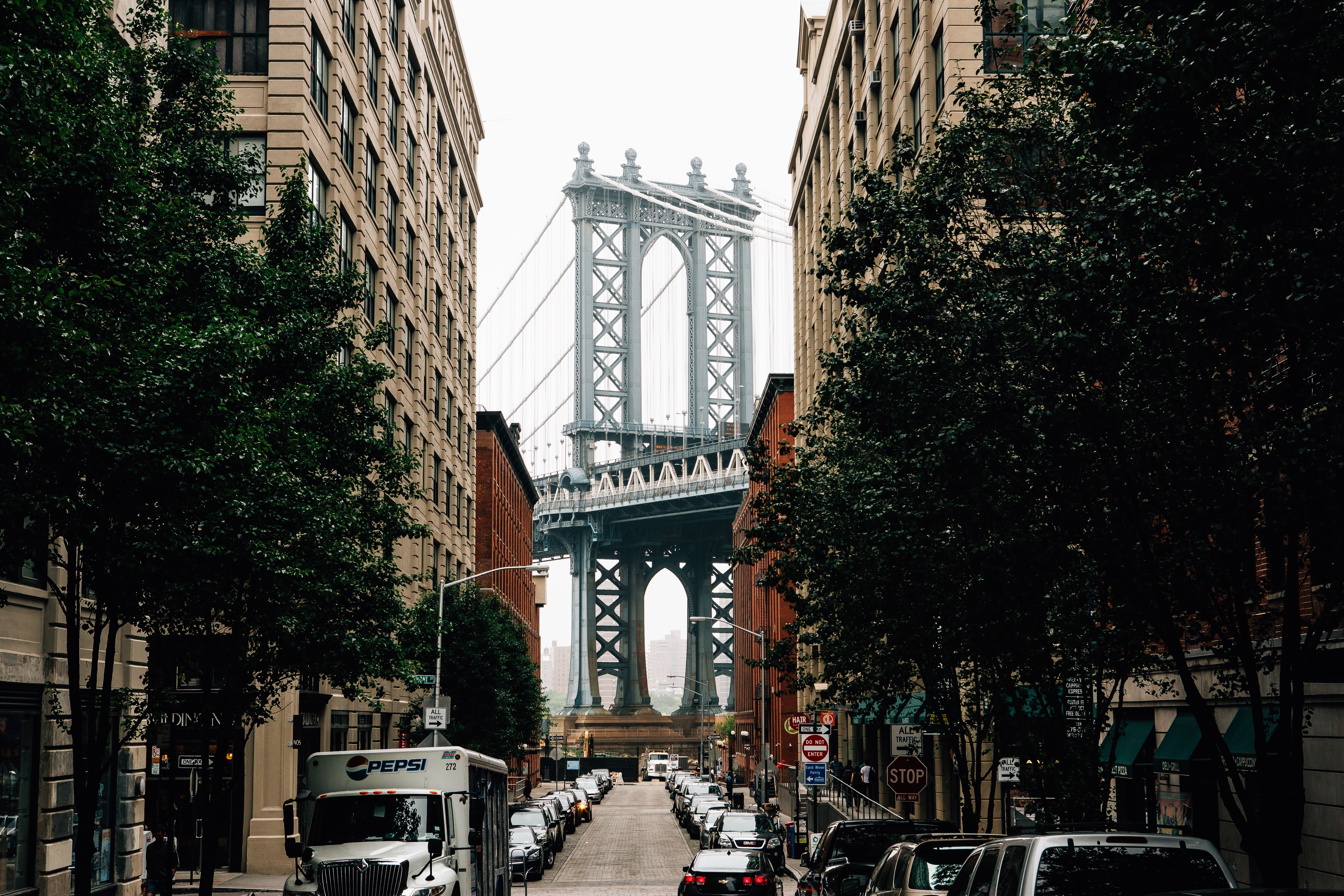 382293 скачать обои манхэттенский мост, нью йорк, сделано человеком, города - заставки и картинки бесплатно