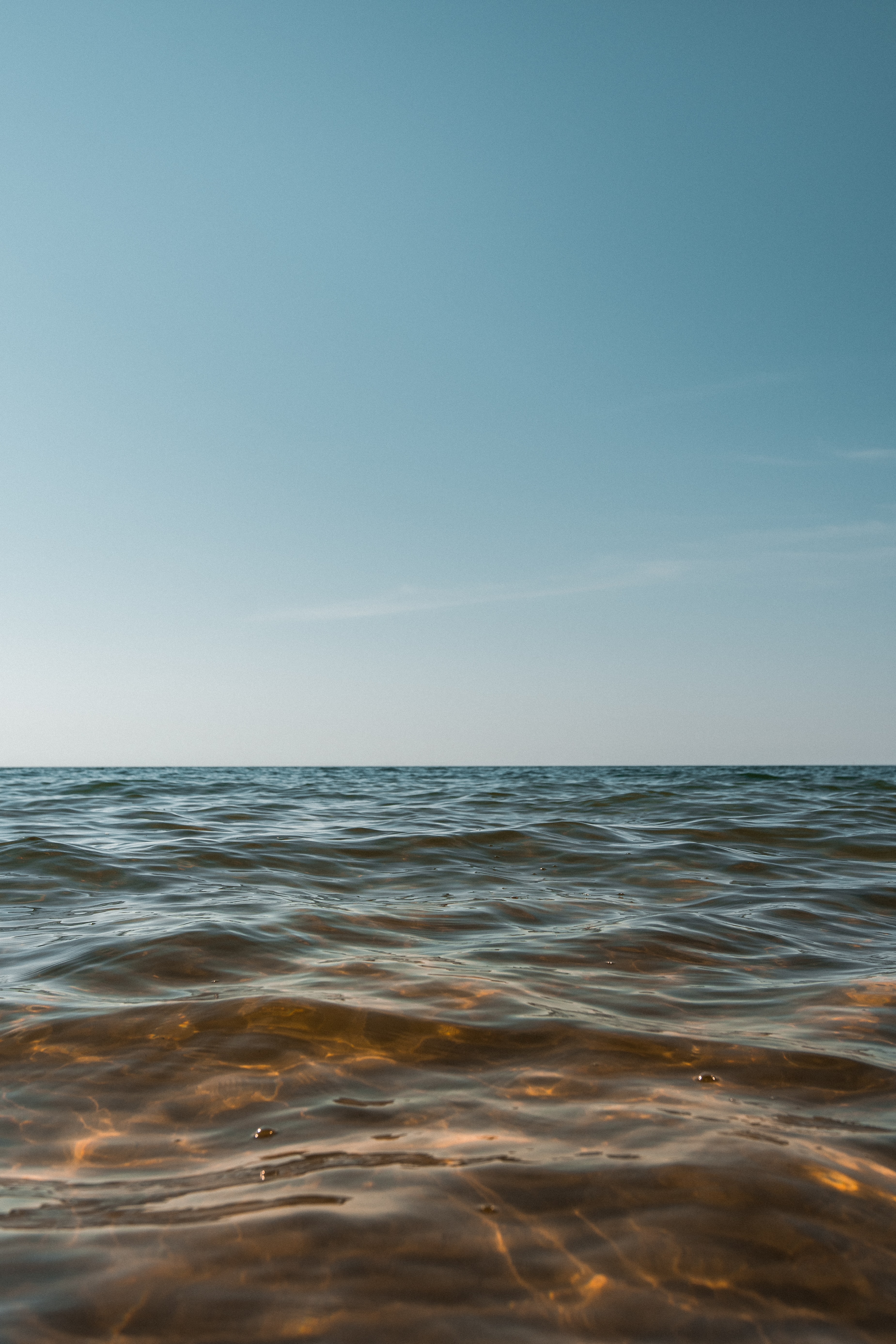 Laden Sie das Wasser, Waves, Horizont, Blendung, Ripple, Natur, Wellen-Bild kostenlos auf Ihren PC-Desktop herunter