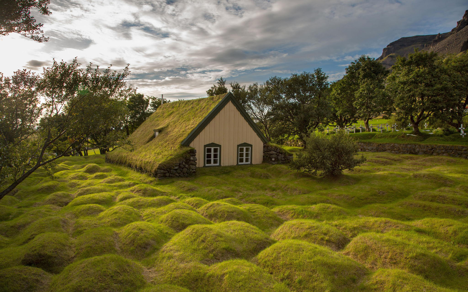 Церковь Hofskirkja , Исландия