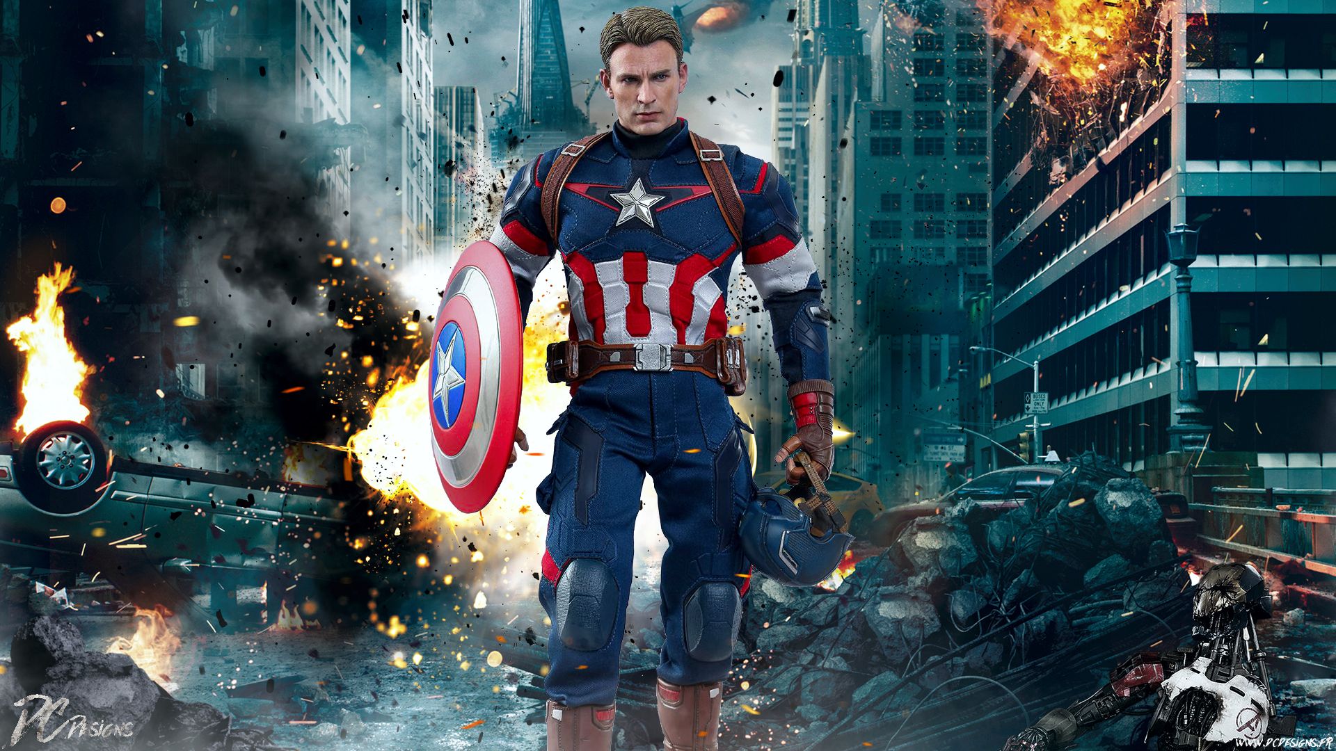 captain america, avengers, hot toys, movie, the avengers, chris evans Full HD