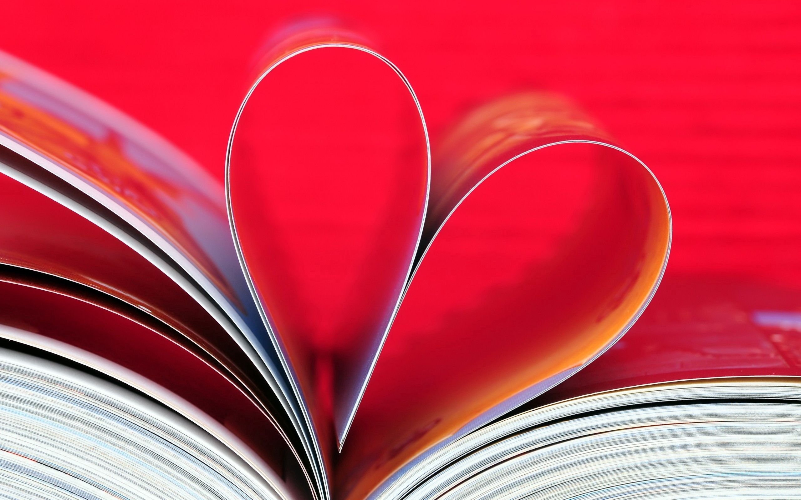 免费下载幻想, 叶, 一个心脏, 书, 预订, 爱, 心手机壁纸。