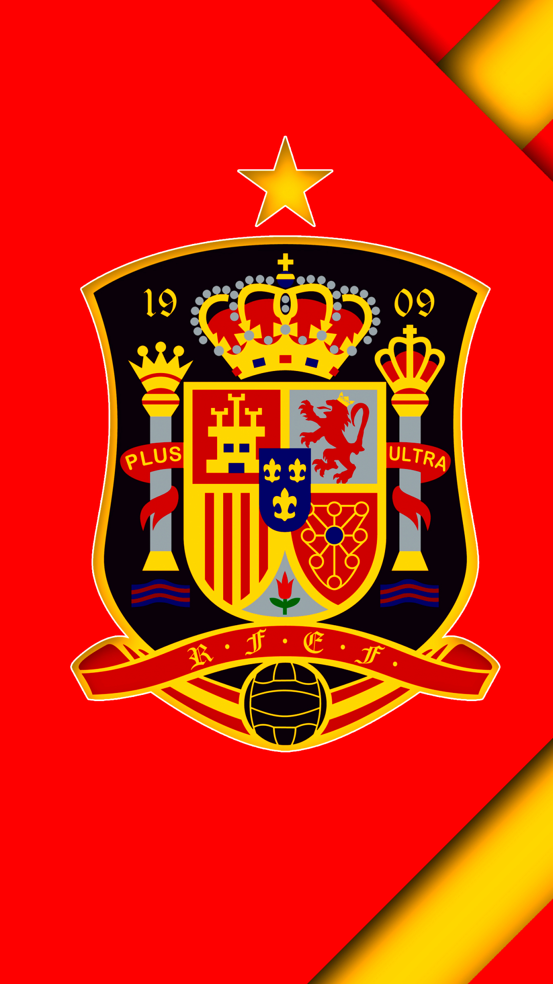 1163955 baixar papel de parede esportes, seleção espanhola de futebol, espanha, emblema, futebol, logotipo - protetores de tela e imagens gratuitamente