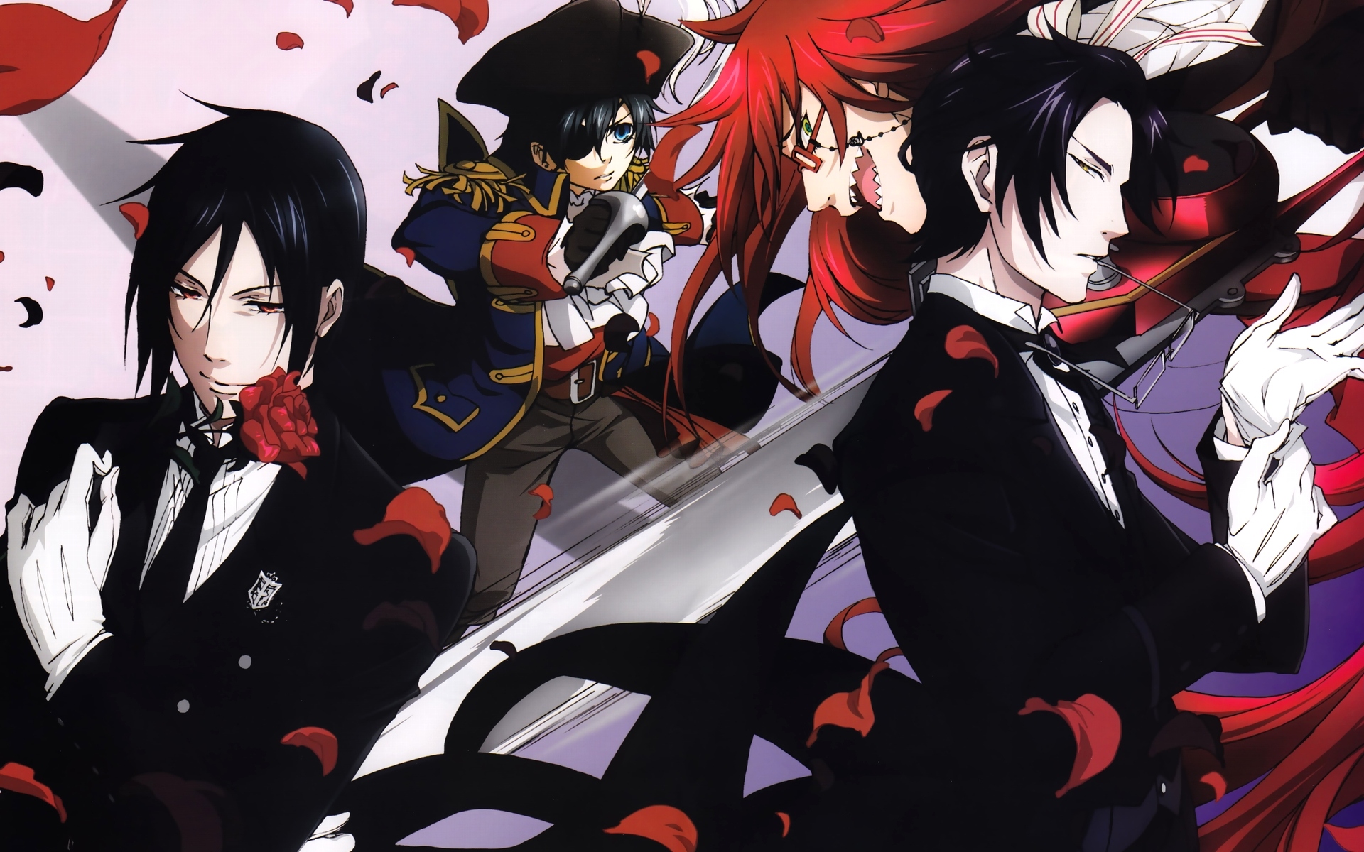 anime, black butler HD wallpaper