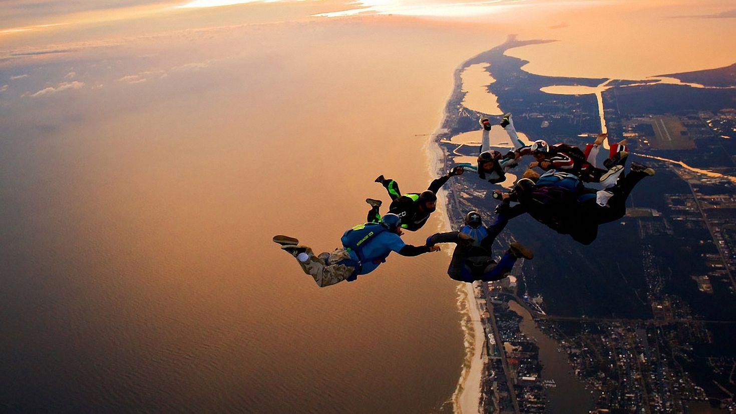 Заставка на рабочий стол Skydive