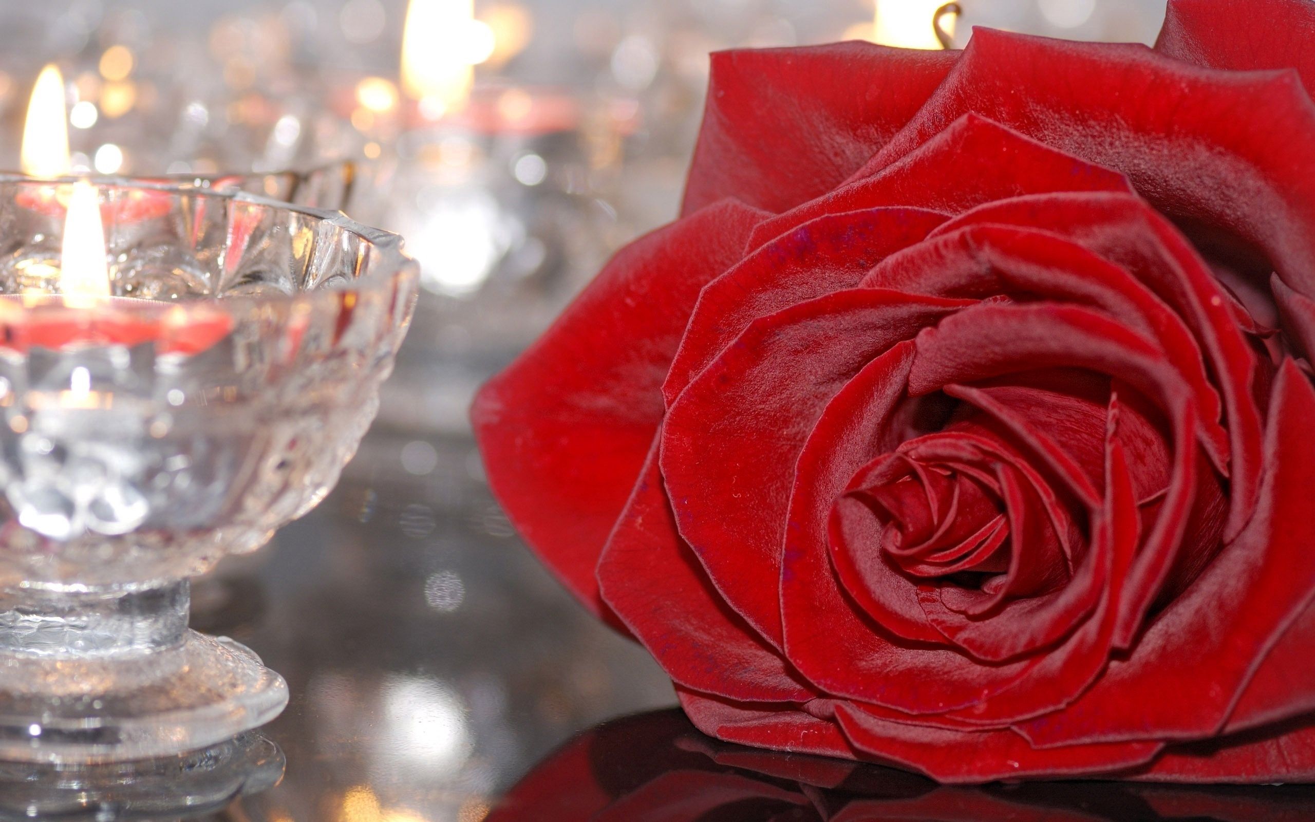 Laden Sie das Verschiedenes, Sonstige, Rose, Kerze, Leuchter, Burgund, Kerzenhalter, Blume, Glas, Bordeaux-Bild kostenlos auf Ihren PC-Desktop herunter