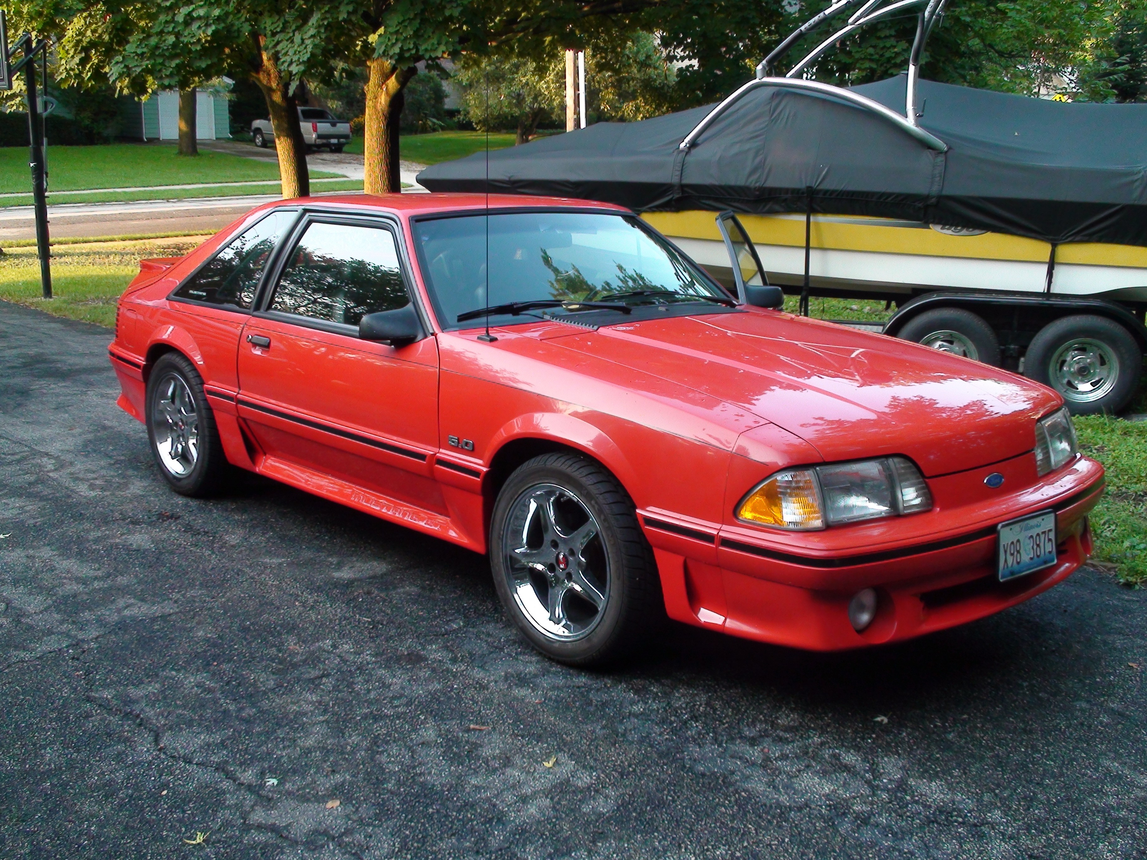 ford, mustang, cars, 1993, foxbody