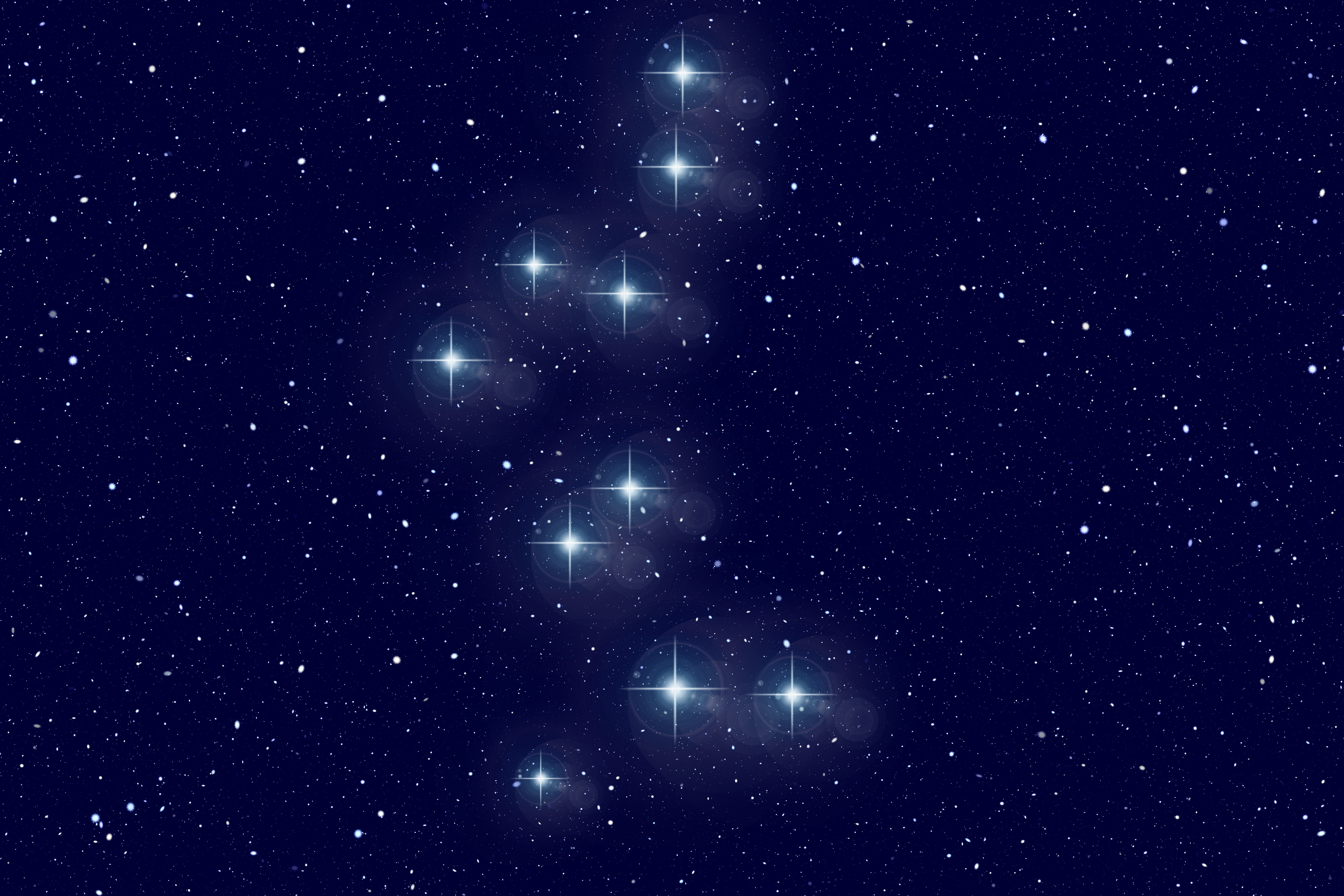 61396 скачать обои звездное небо, медведь, галактика, космос, астрономия, созвездие - заставки и картинки бесплатно