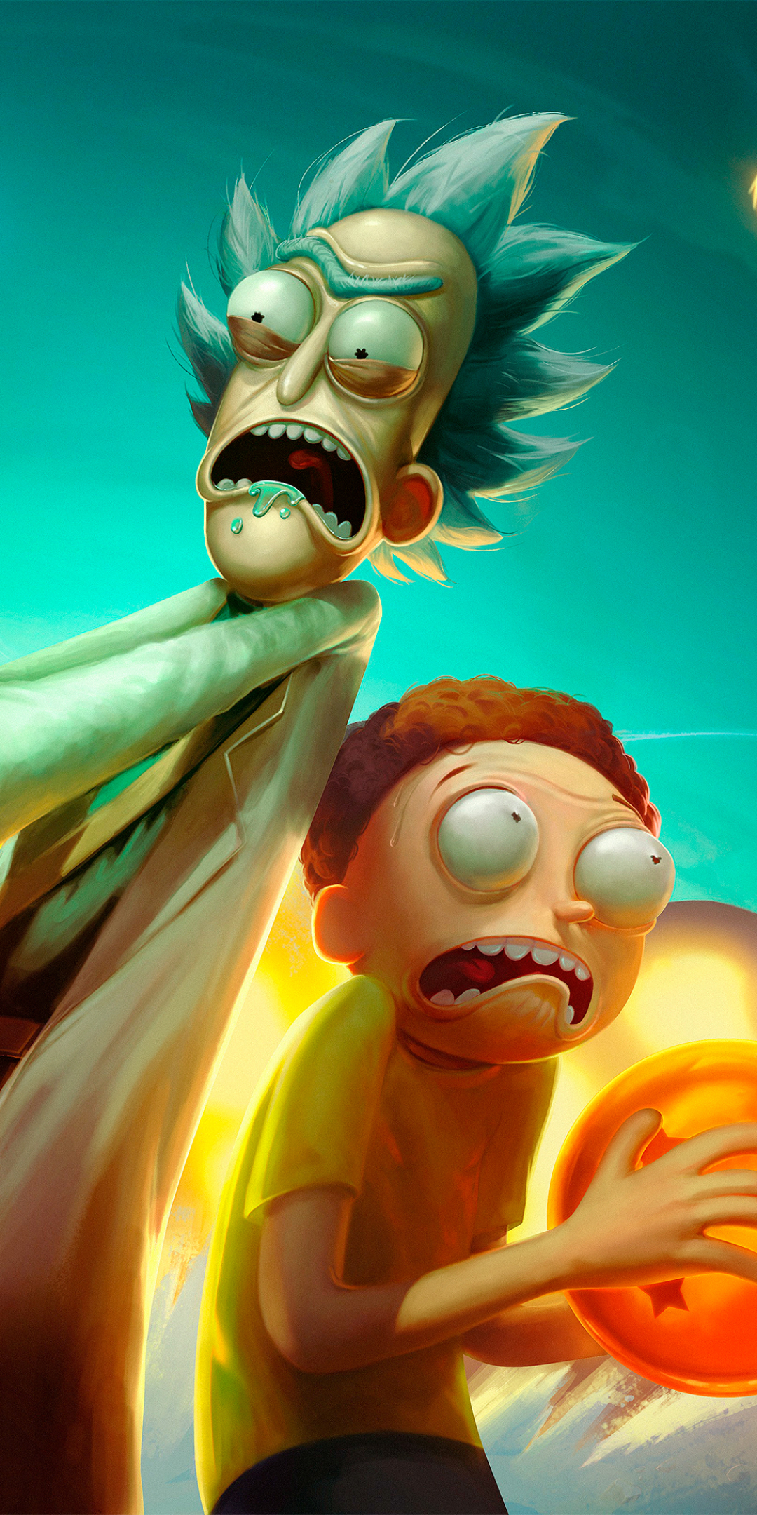 Mobile wallpaper: Breaking Bad, Tv Show, Morty Smith, Rick And