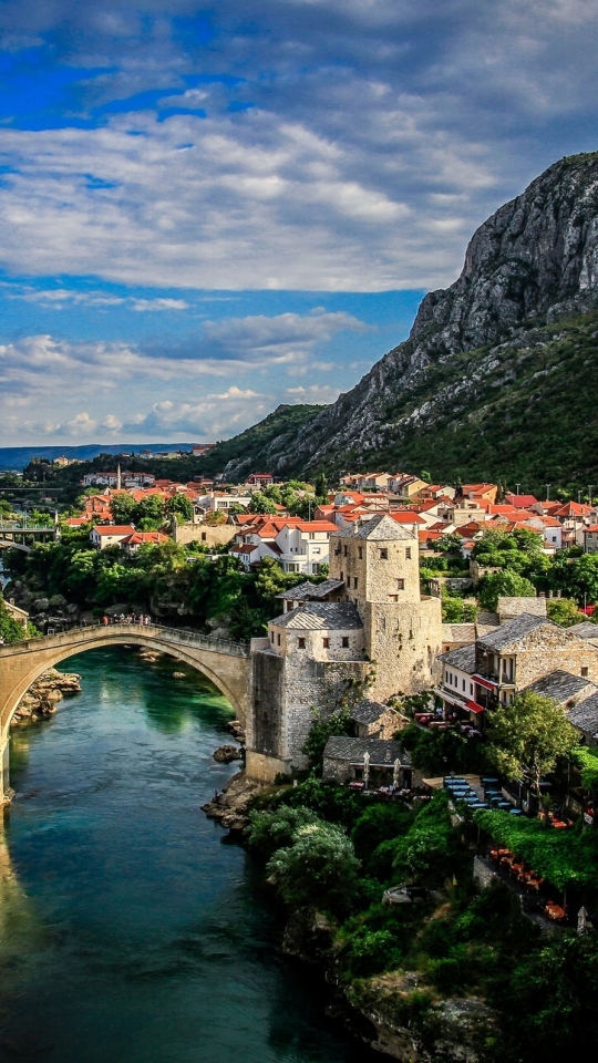 bosnia and herzegovina, man made, mostar, bridge, city, towns