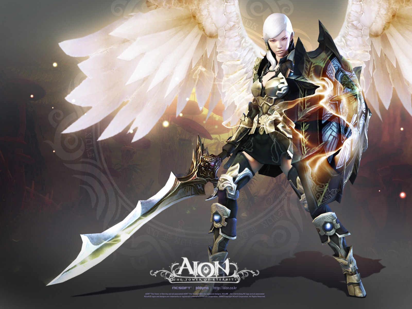 video game, aion 1080p