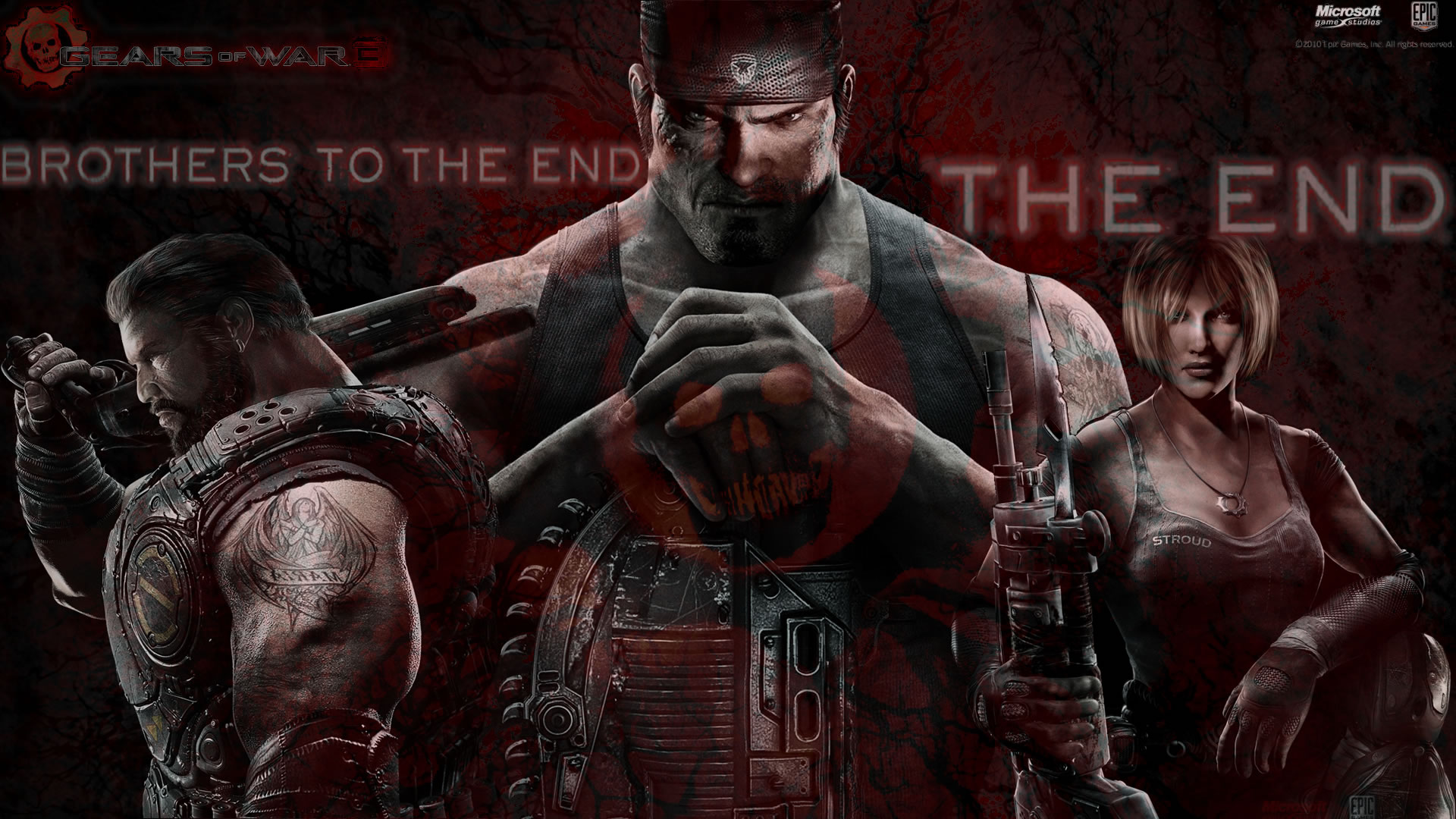 gears of war, video game, gears of war 3 cell phone wallpapers
